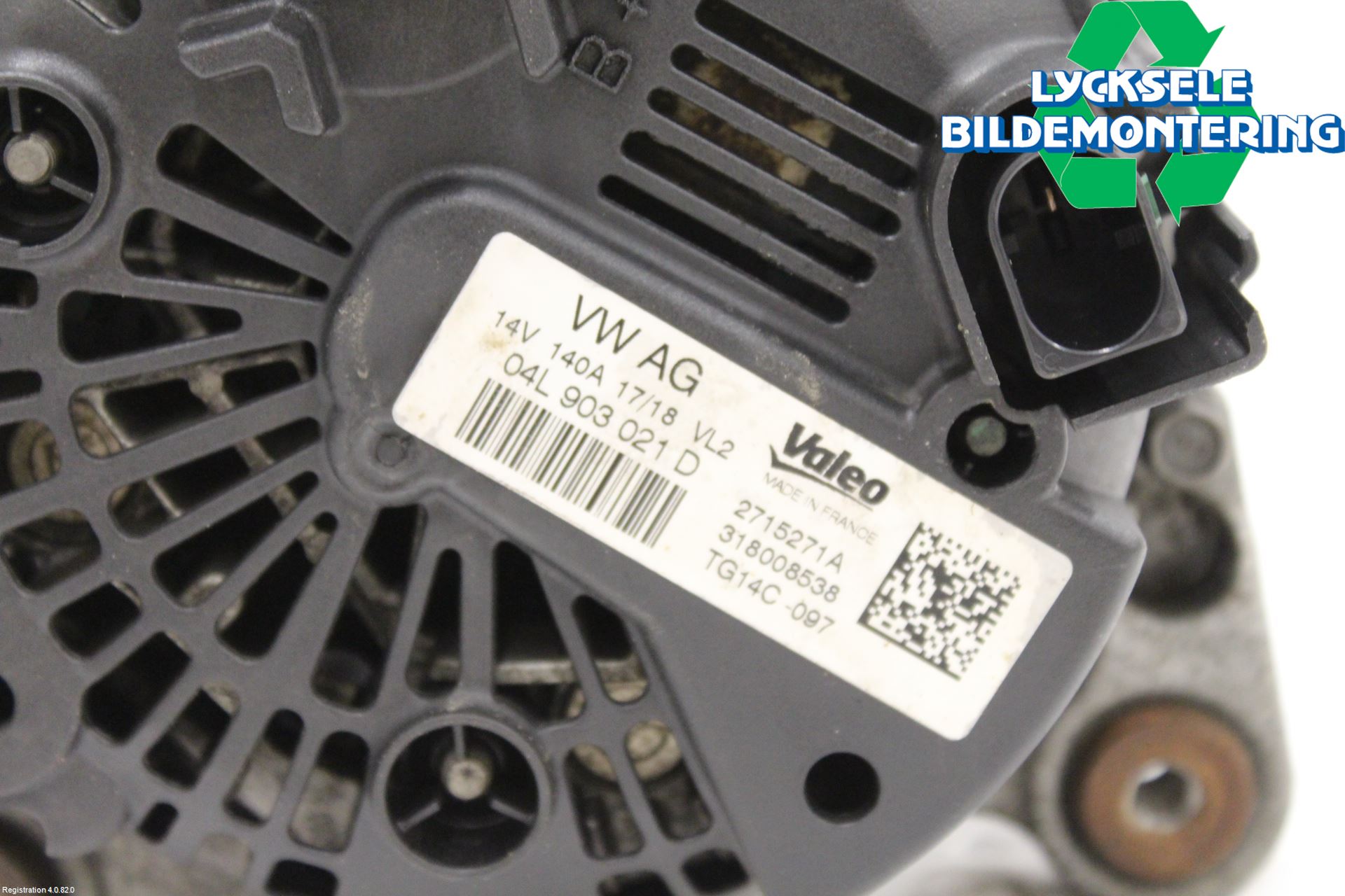 Volkswagen VW GOLF / E-GOLF VII 13-20 Generator