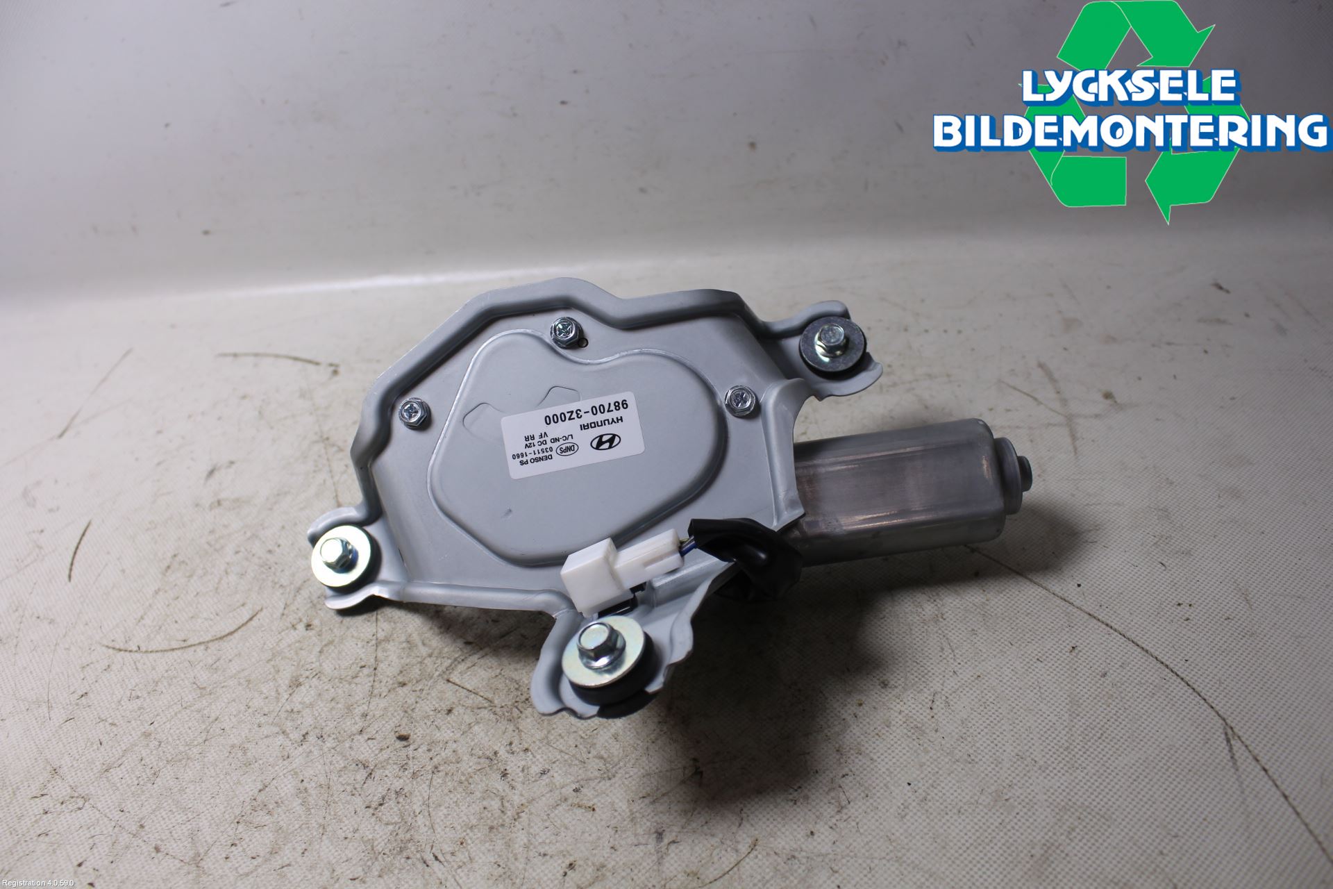 Hyundai i40 08-15 Torkarmotor Baklucka