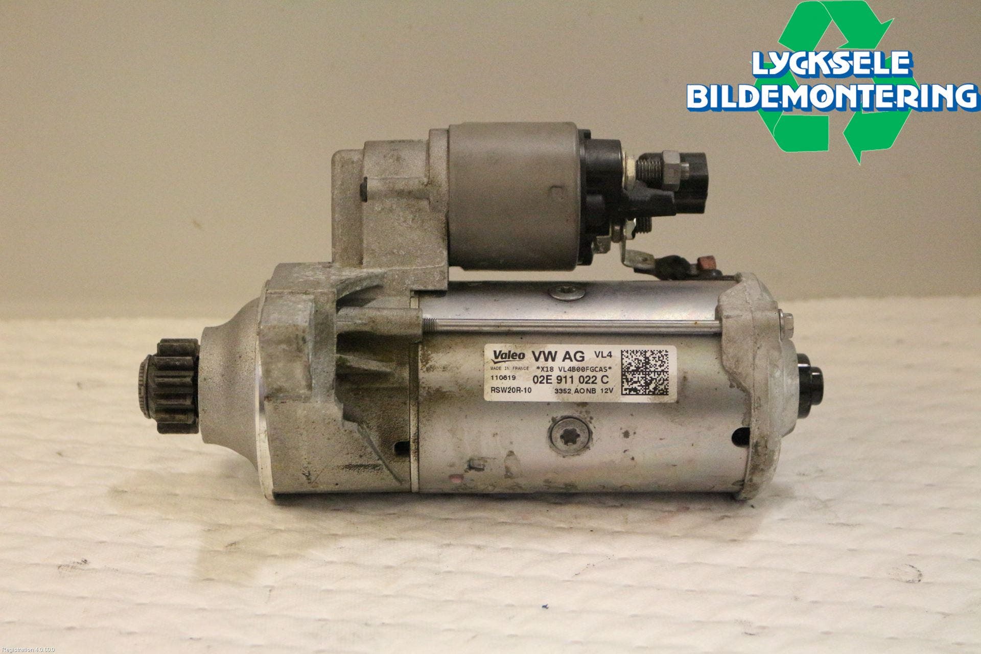 Volkswagen VW PASSAT 15-19 Startmotor Diesel