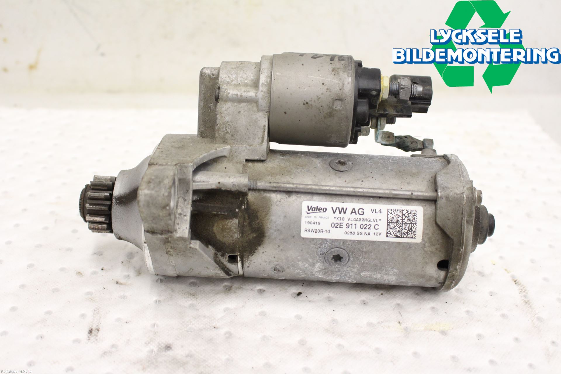 Volkswagen VW TIGUAN ALLSPACE 18- Startmotor Diesel
