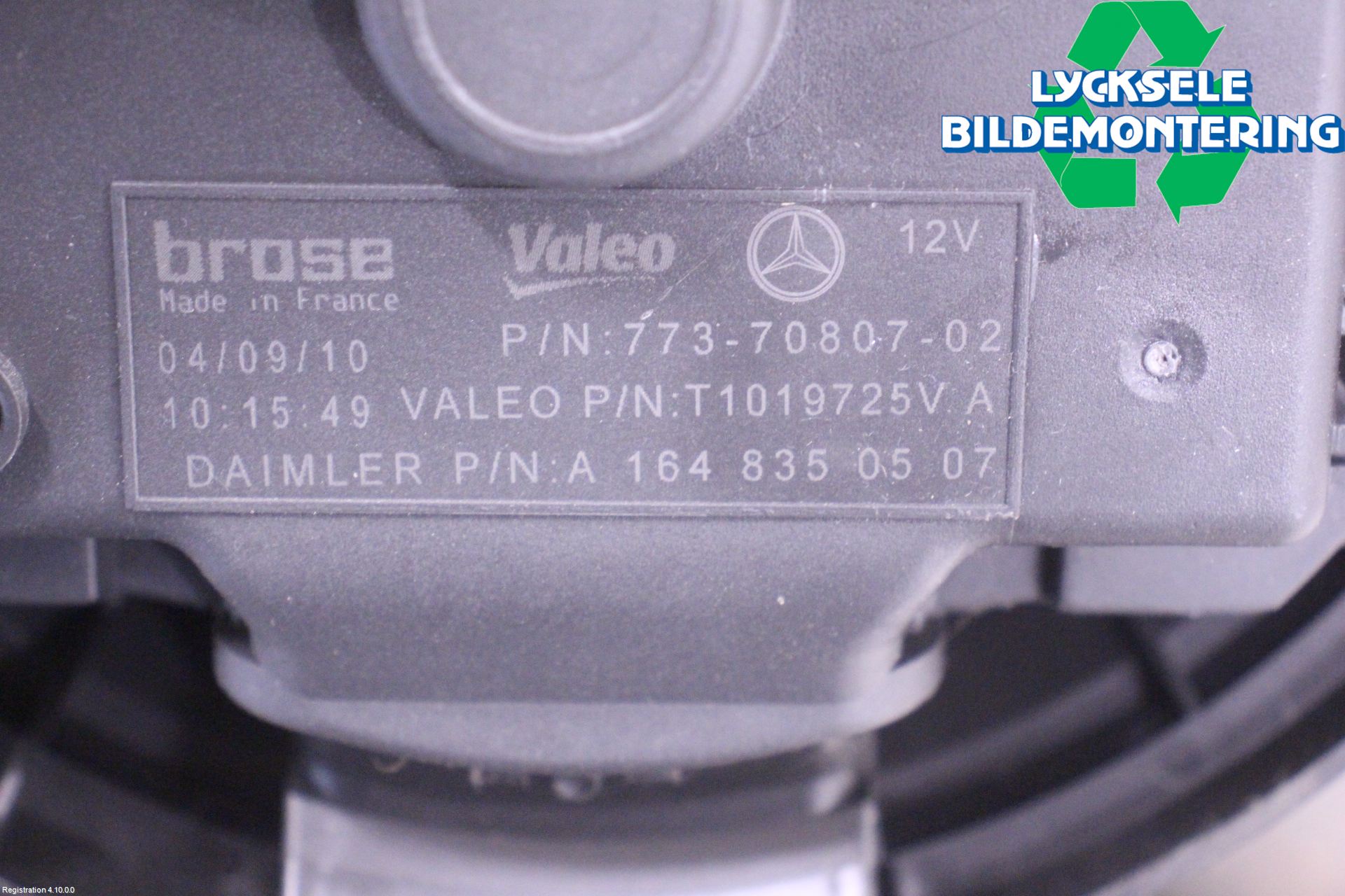 Mercedes-Benz MB R-KLASS (W251) 05-13 Ac Värmefläkt