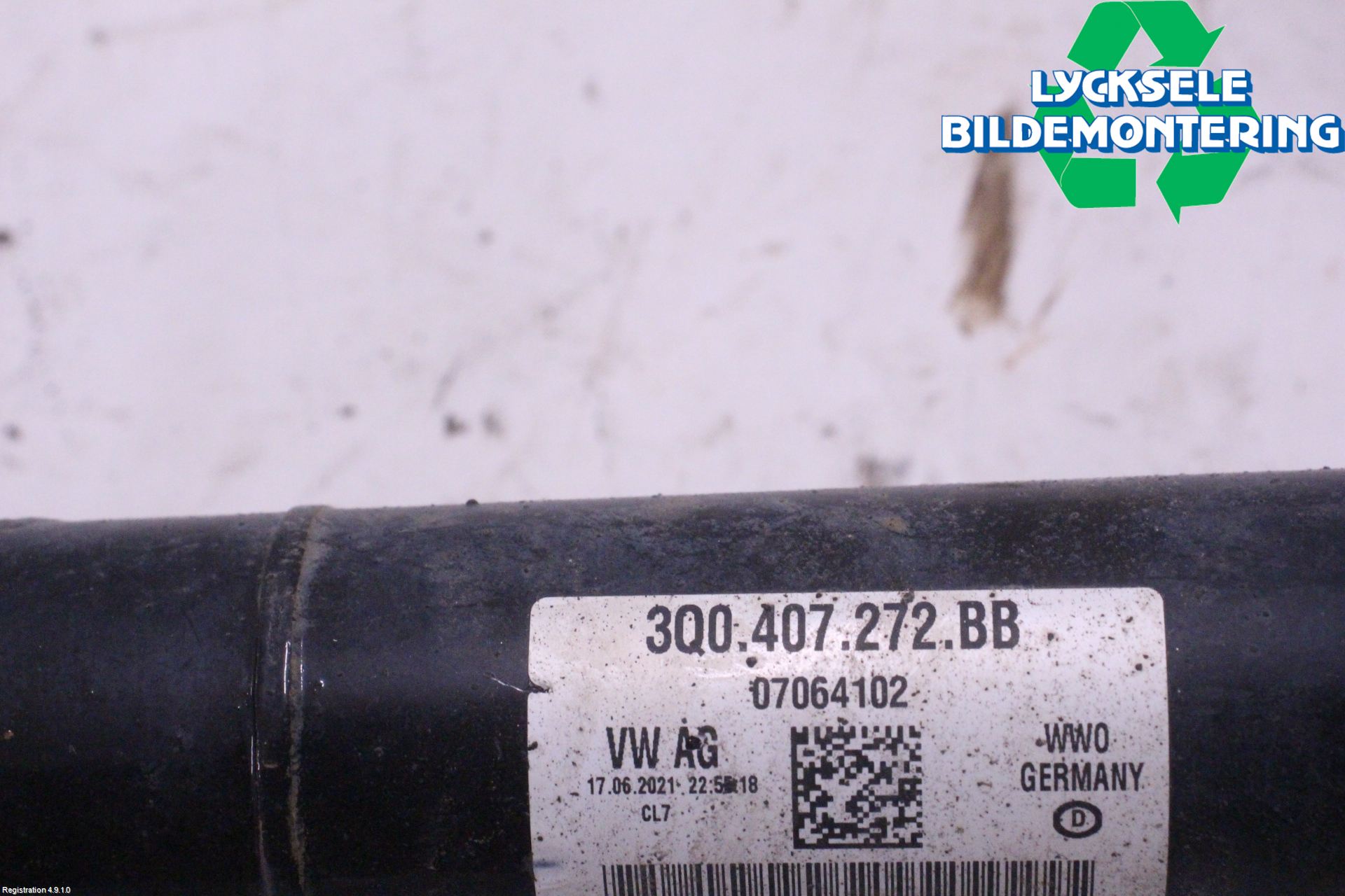 Volkswagen VW PASSAT 20-24 Drivaxel Fram Höger