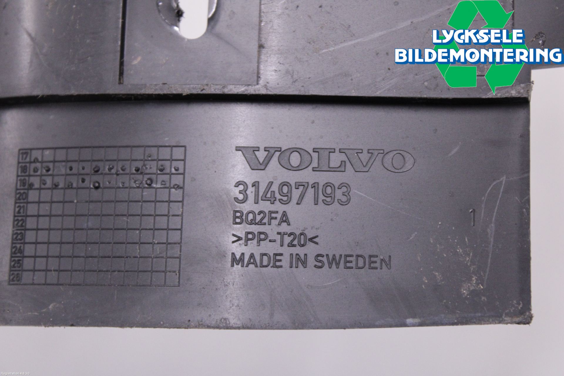 Volvo V60 19- Stänkskydd