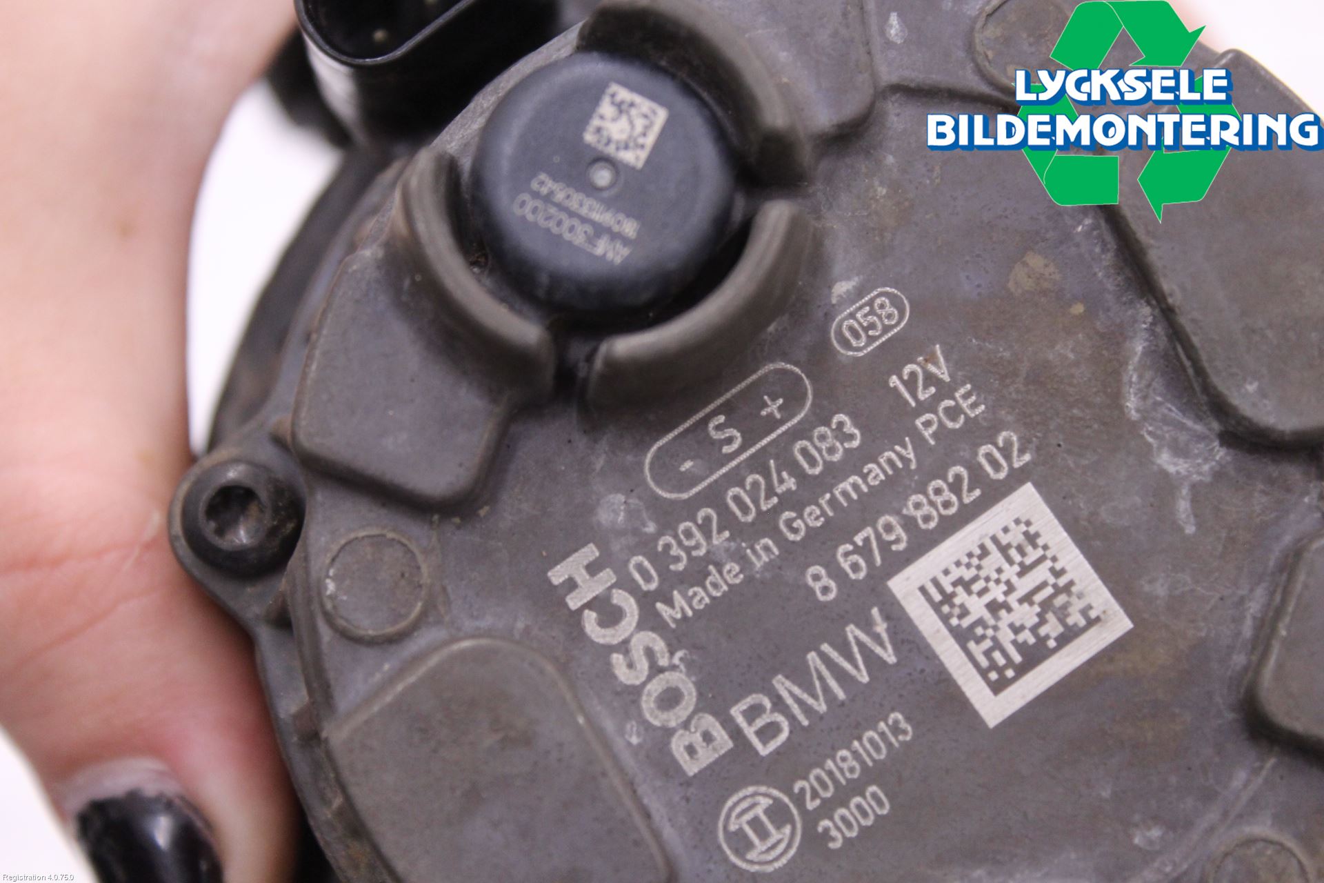 Mini COUNTRYMAN F60 17-23 Värme Cirkulationspump