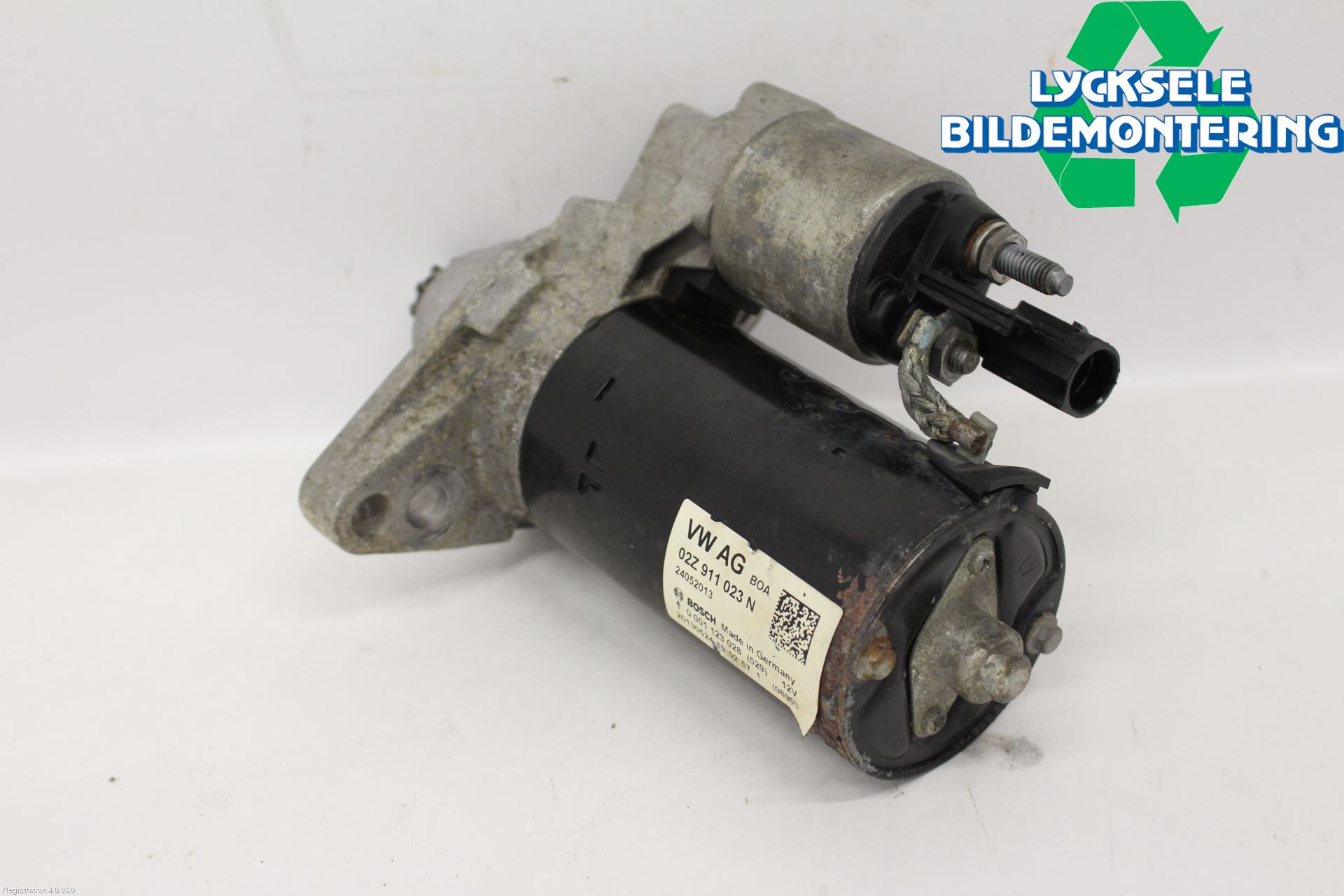Volkswagen VW CADDY 11-15 Startmotor Diesel