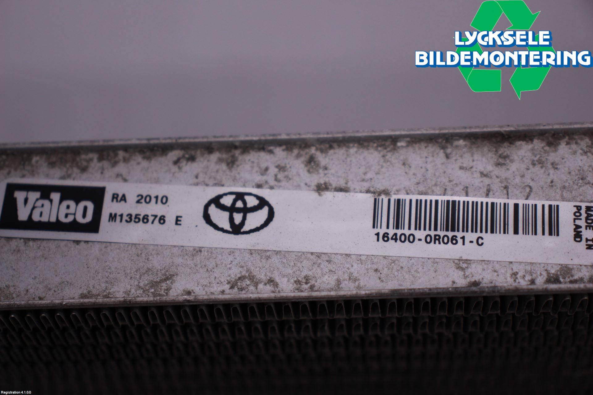 Toyota AVENSIS 09-15 Kylare Aut