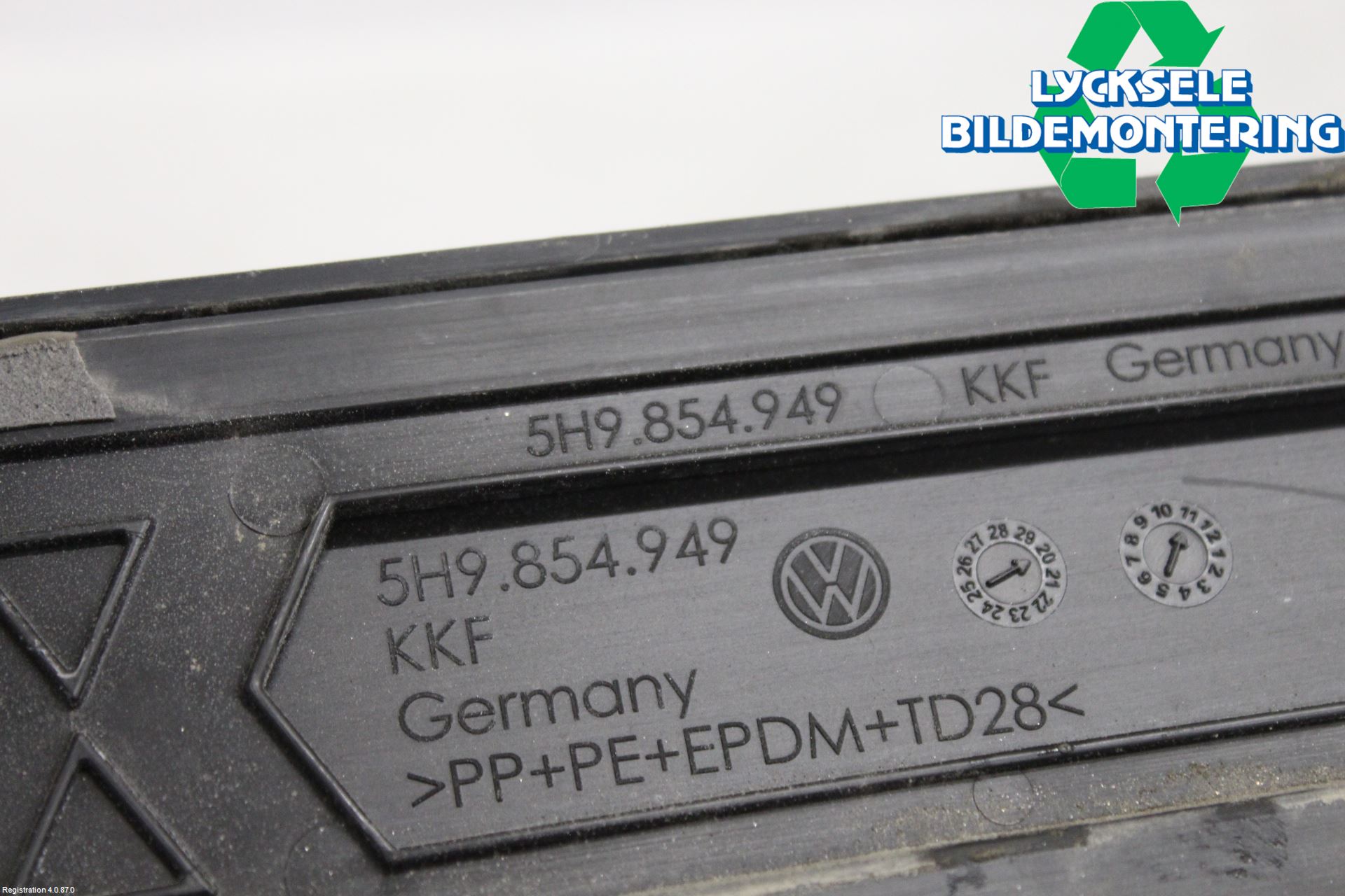 Volkswagen VW GOLF / E-GOLF VIII 20- Dörr Dekorlist Bak Vä