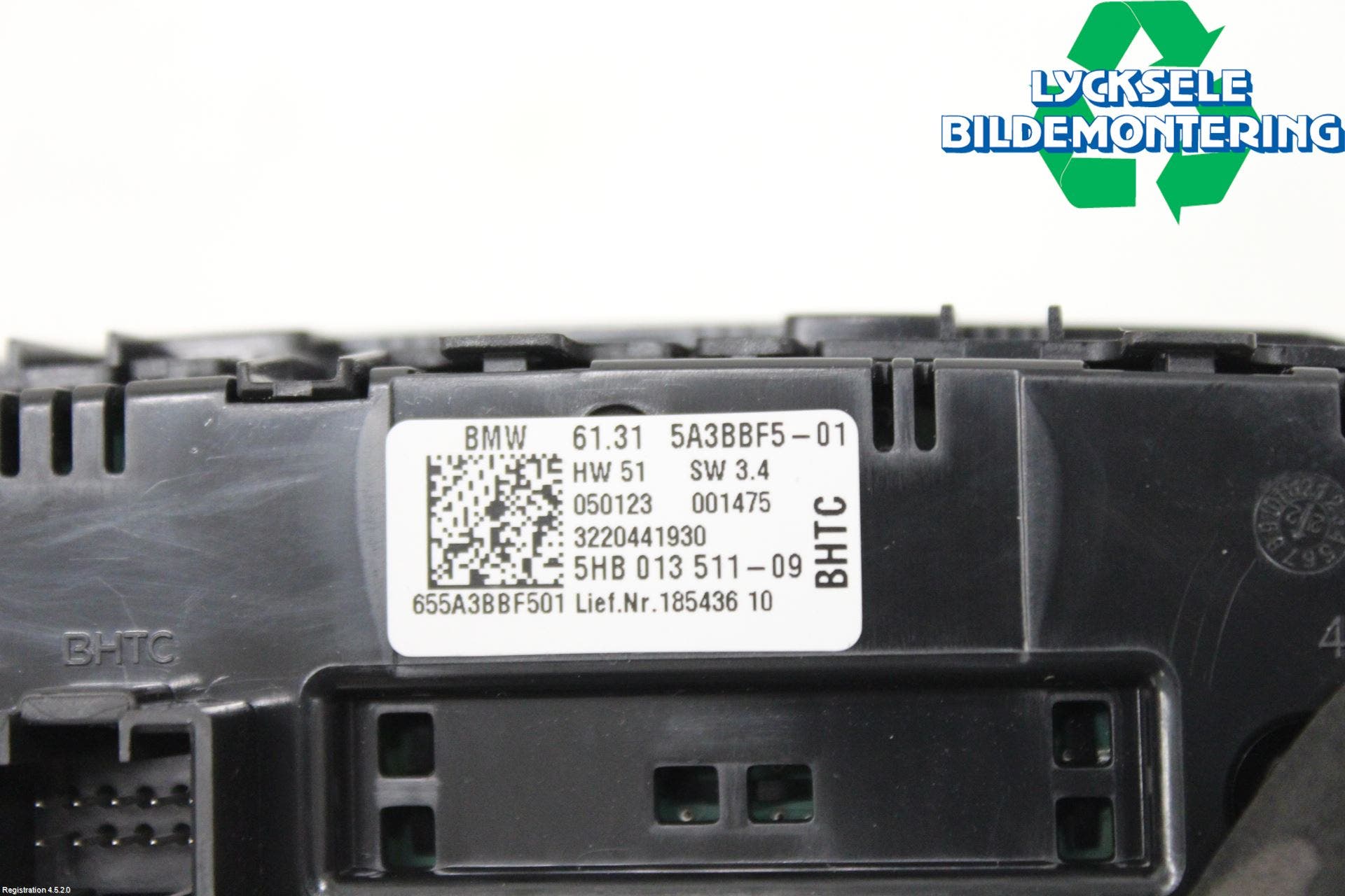 BMW 4/i4 G26 GRAN COUPÉ 21- Ac Styrenhet Ac Manöveren