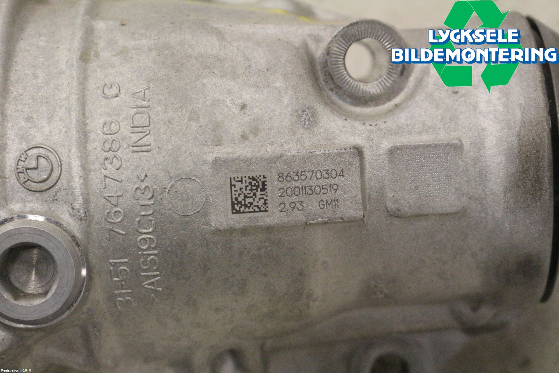 BMW 5 G30/G31/F90 17-23 Framvagn Diffrential