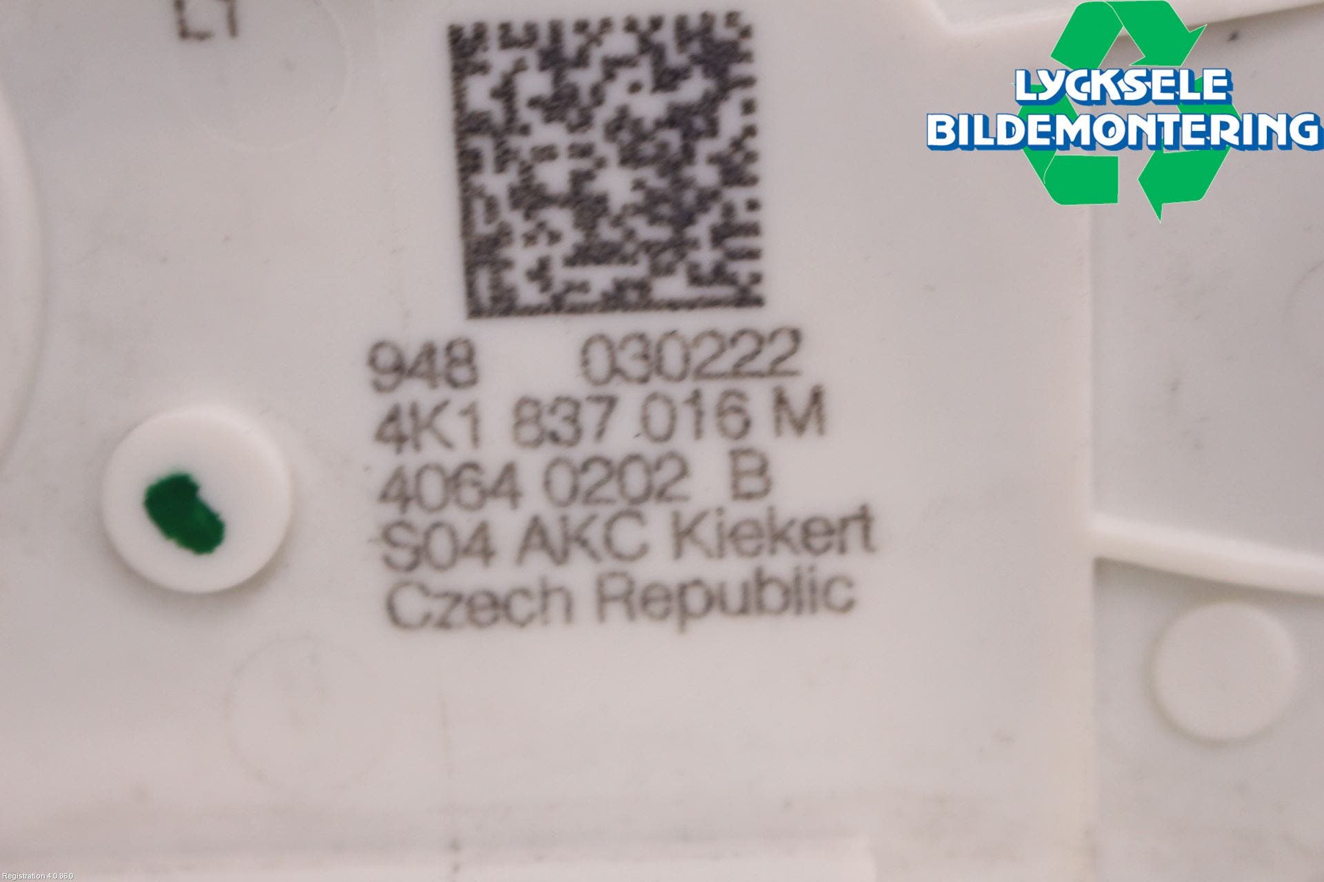 Volkswagen VW ID.4 21- Låskista-Dörrlås