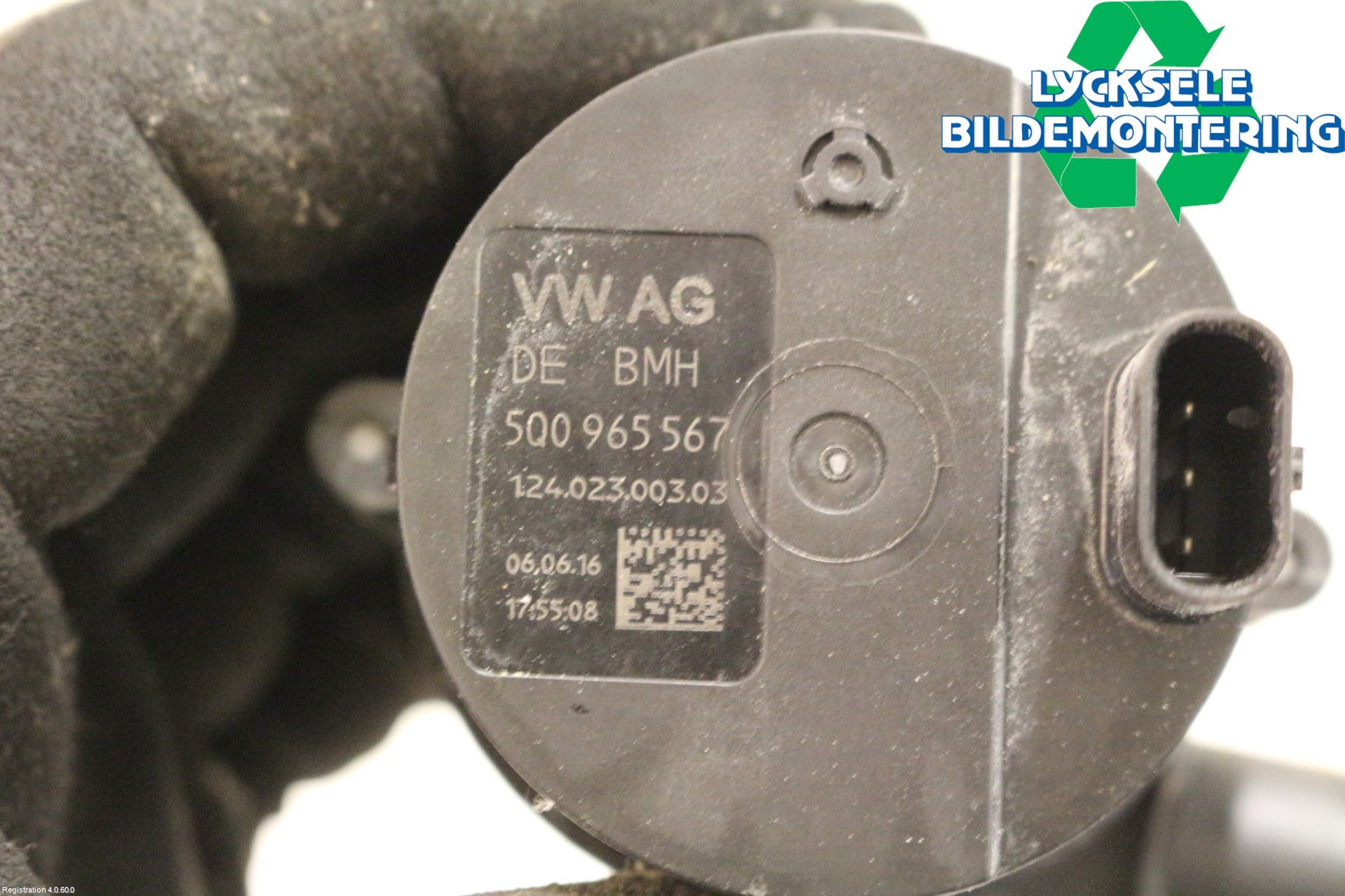 Volkswagen VW GOLF / E-GOLF VII 13-20 Värme Cirkulationspump