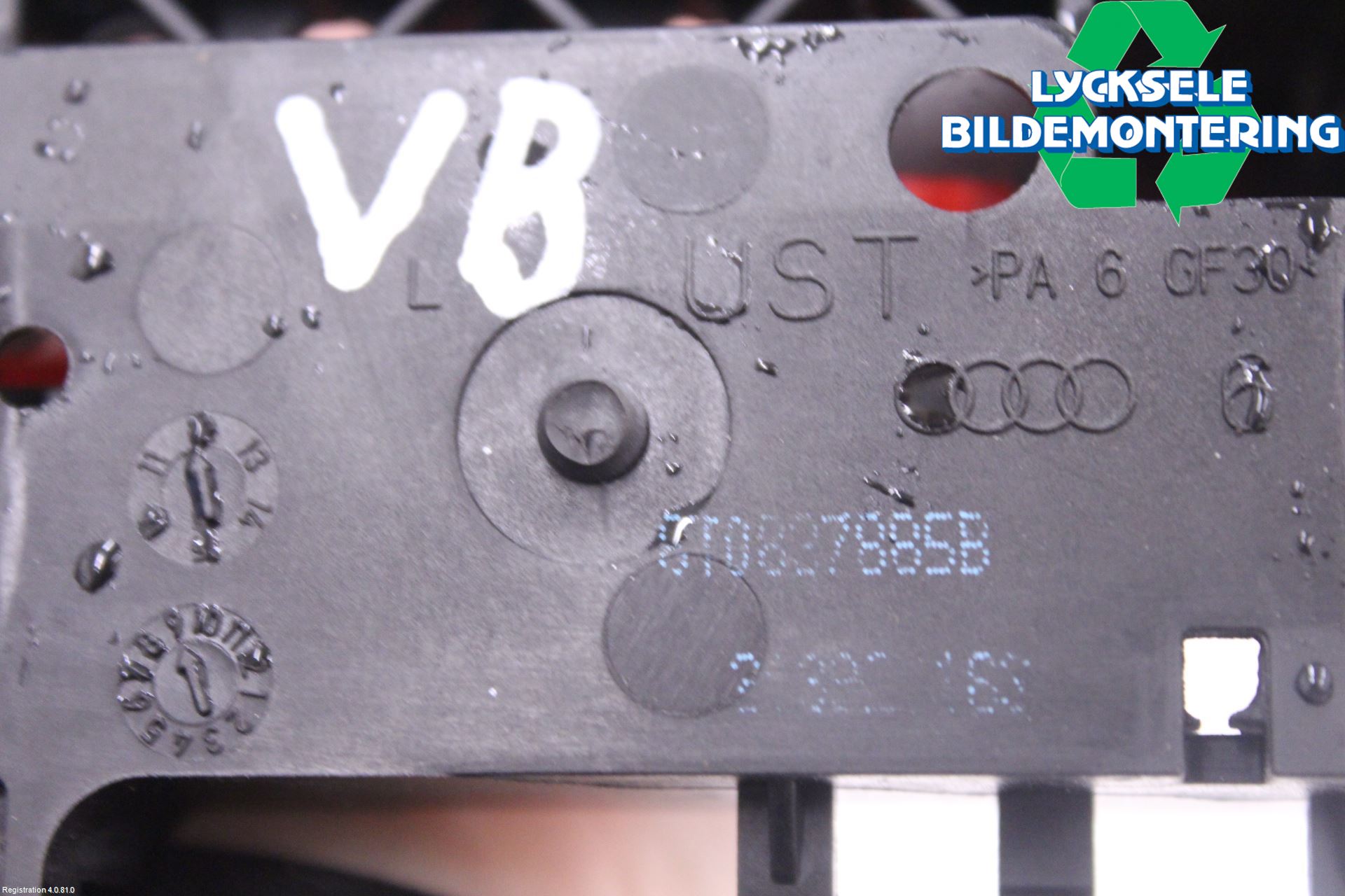 Audi A1/S1 11-18 Dörrhandtag Yttre Vä