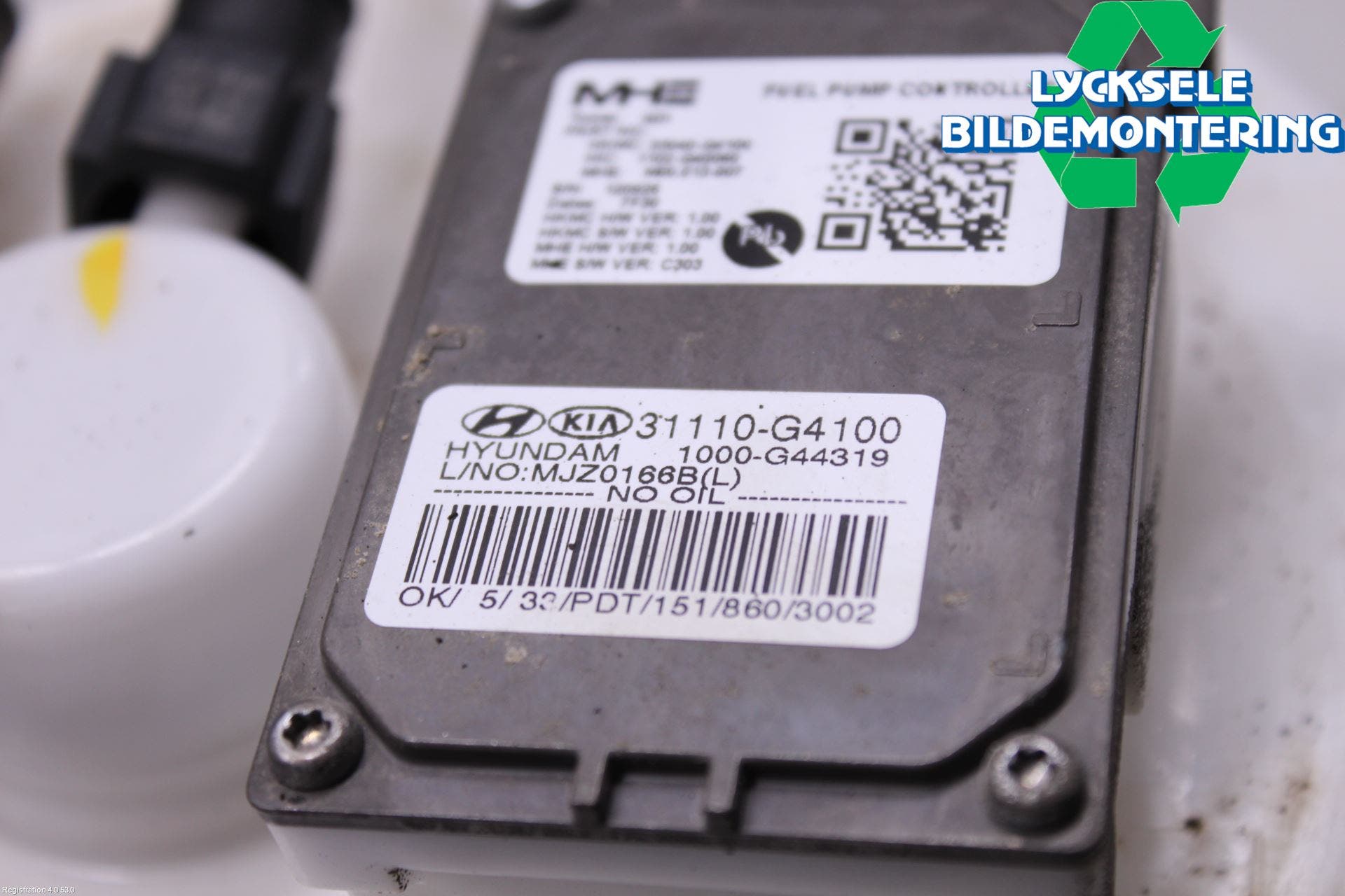 Hyundai i30 PD 17- Bränslepump El