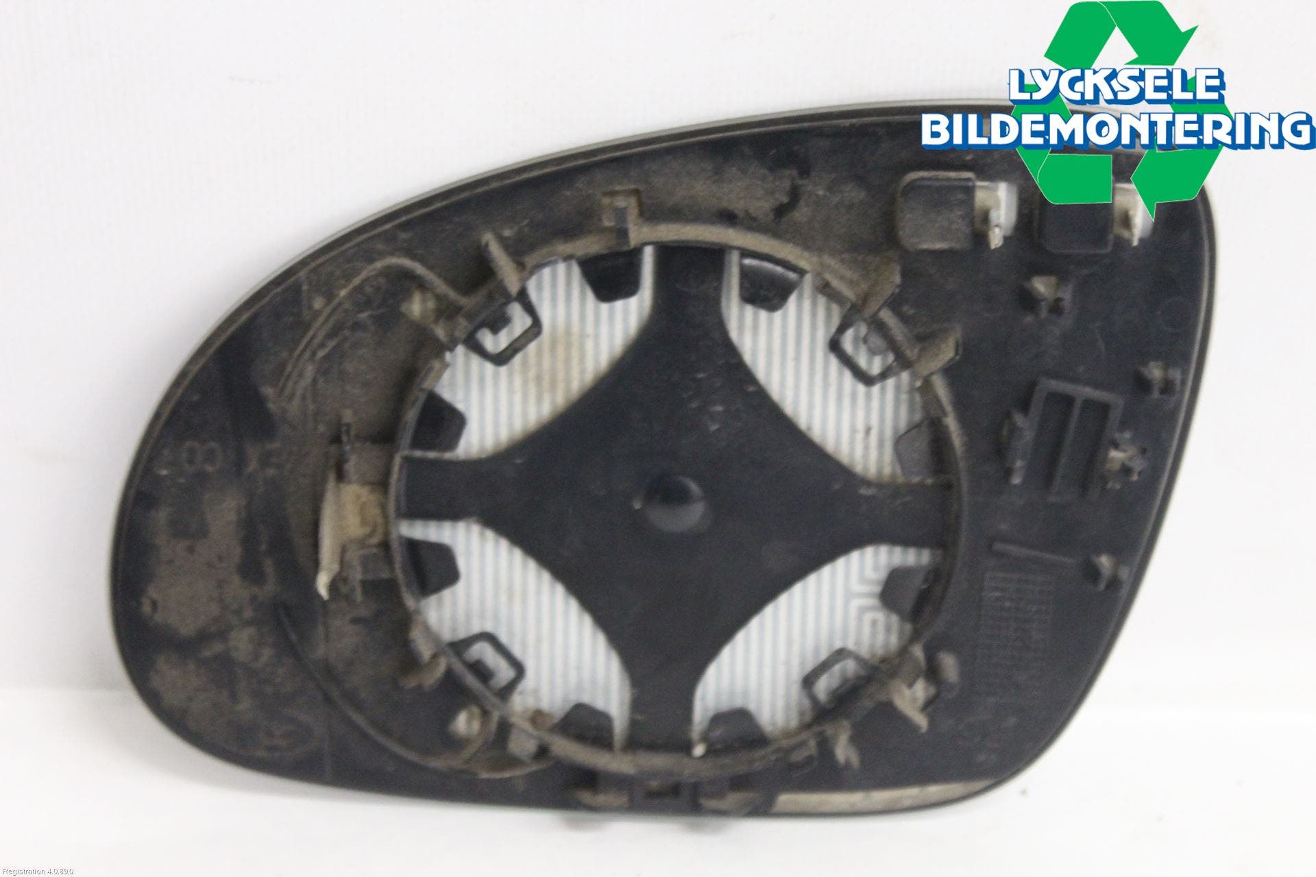 Volkswagen VW GOLF VI 09-13 Spegelglas Hö