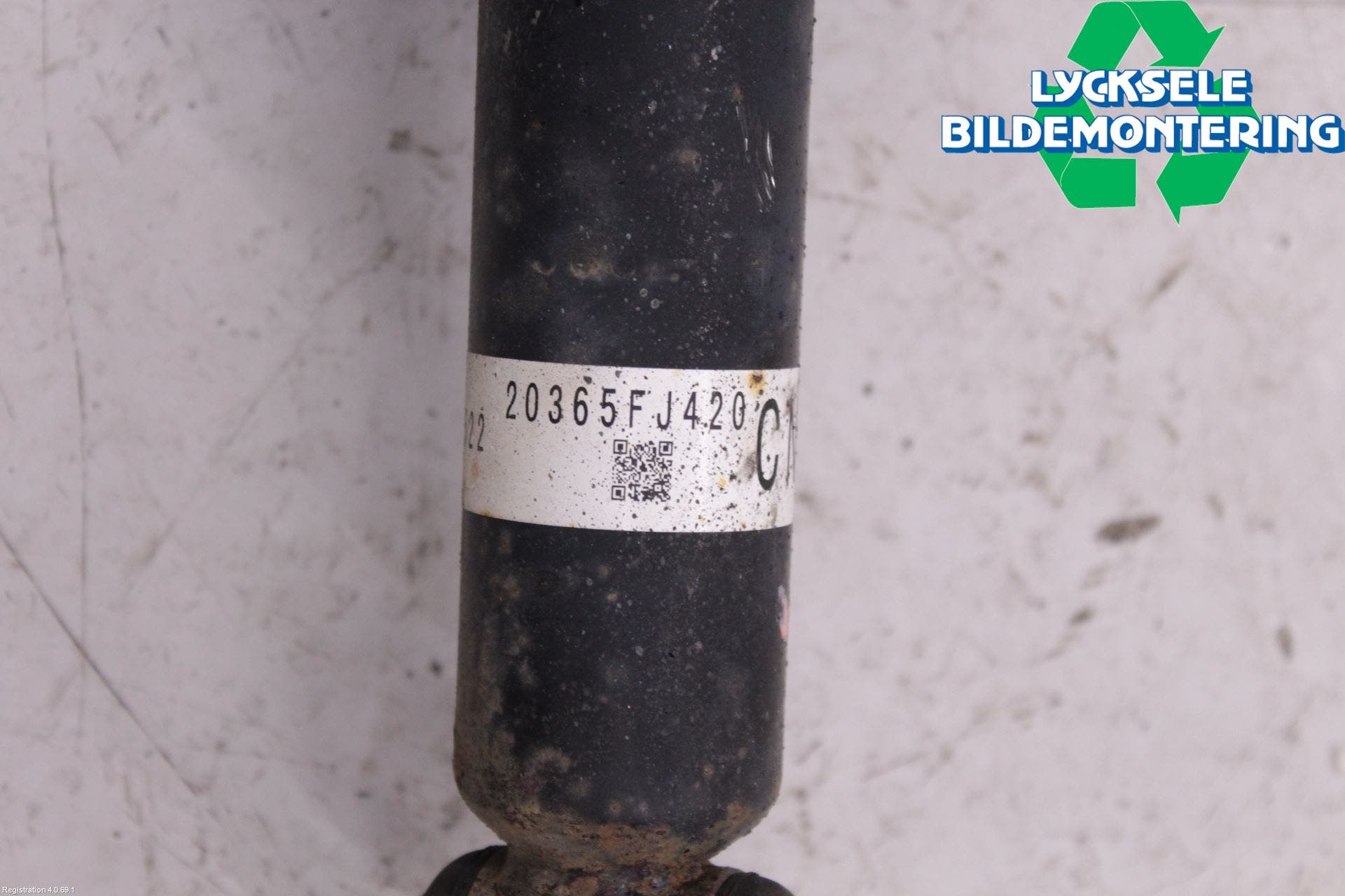 Subaru XV 12-17 Fjäderben Bak Höger