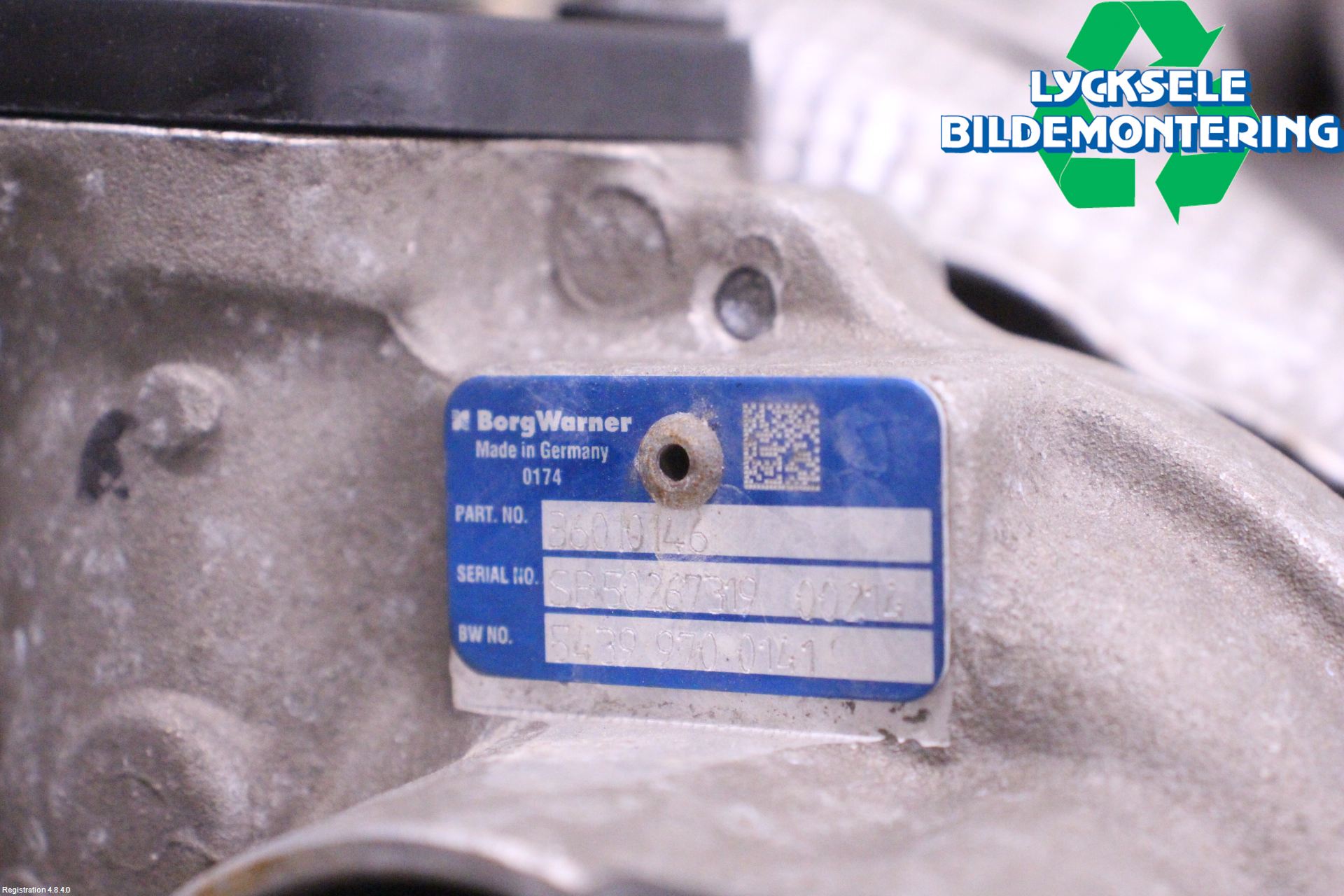 Volvo V60 14-18 Turboaggregat