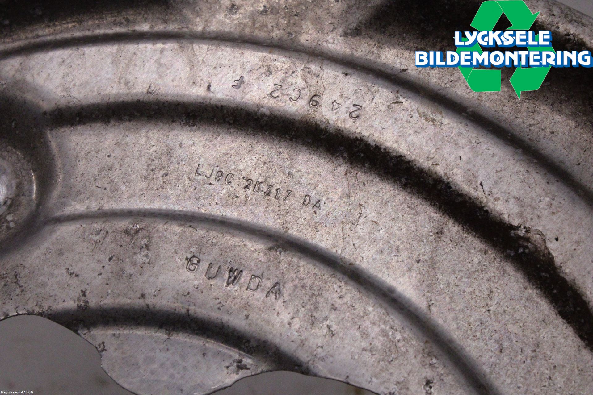 Ford MUSTANG Mach-E 21- Bromssköld Bak