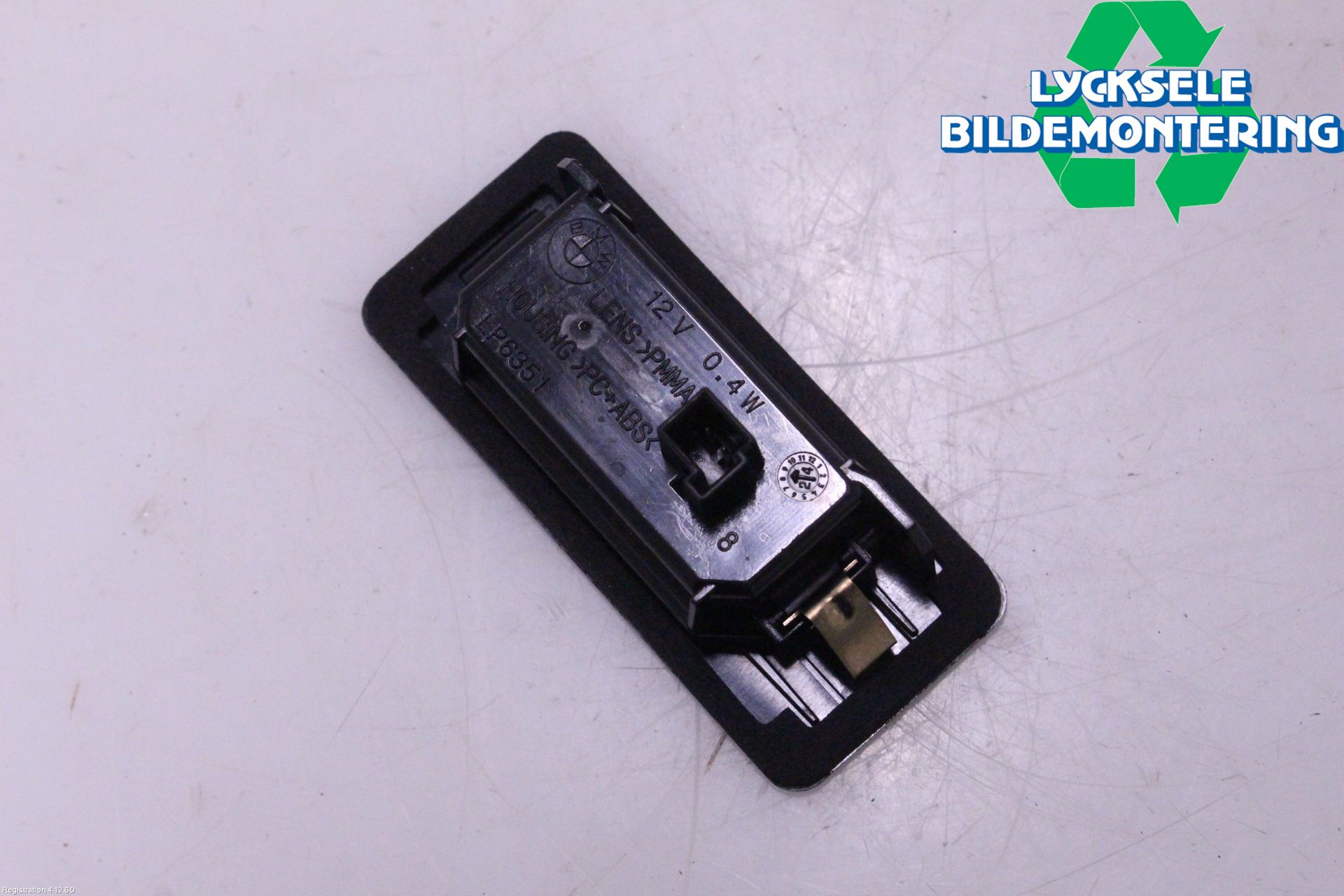 BMW 3 G20/G21/G80/G81 19- Skylt Belysning