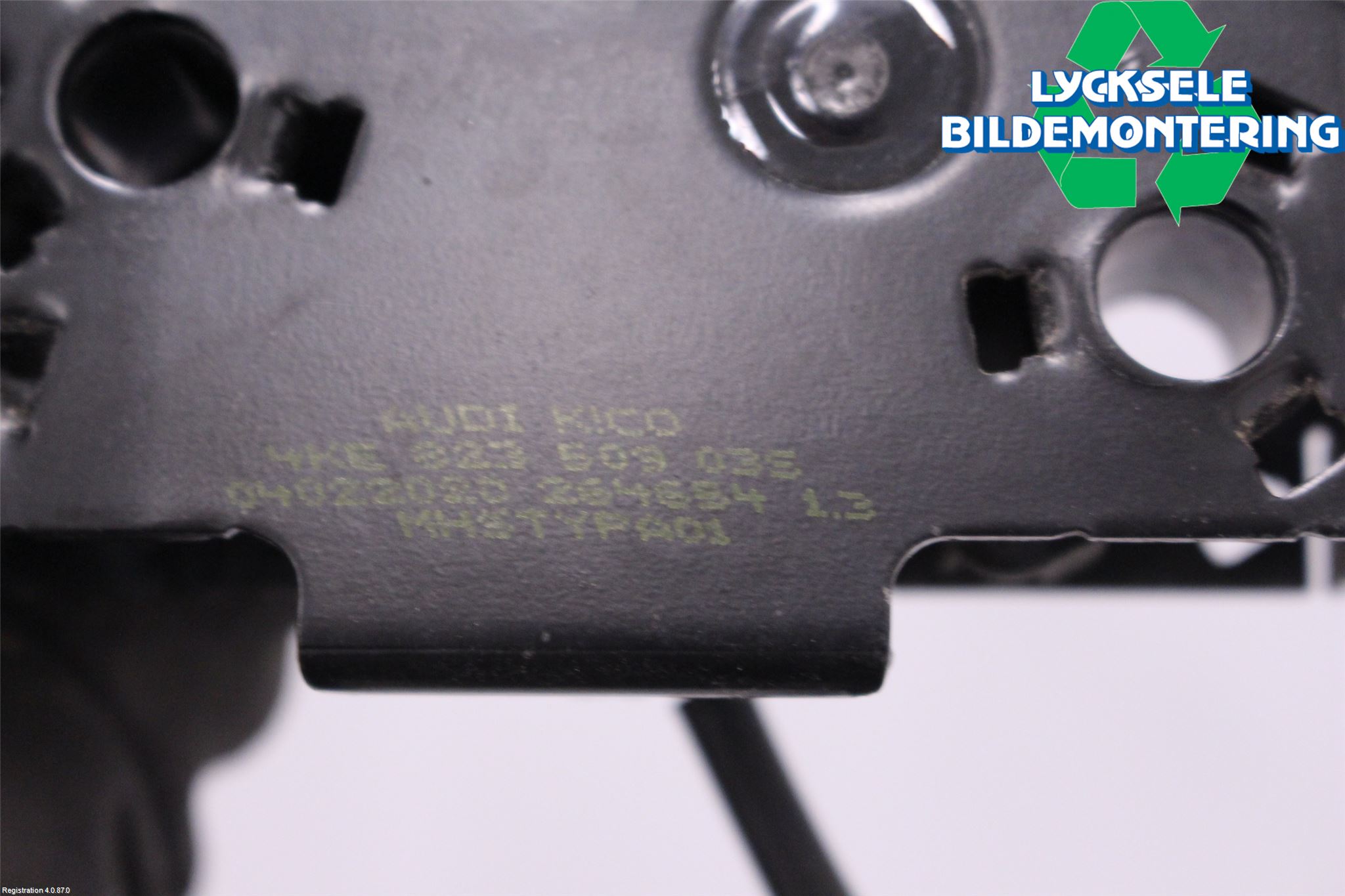 Audi E-TRON, S GE 19- Huvlås