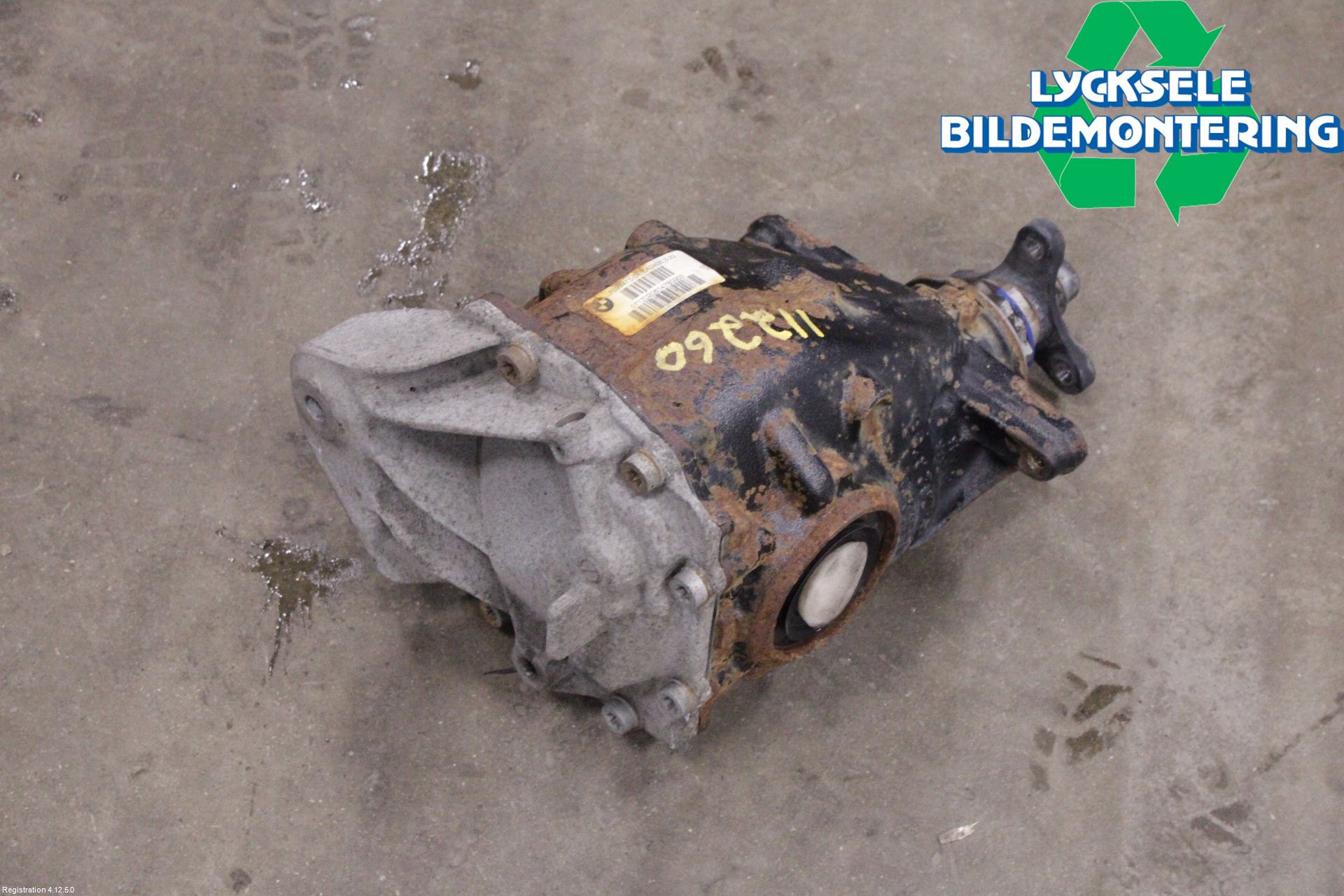 BMW 3 F30/F31/F80 12-19 Bakväxel-Diff