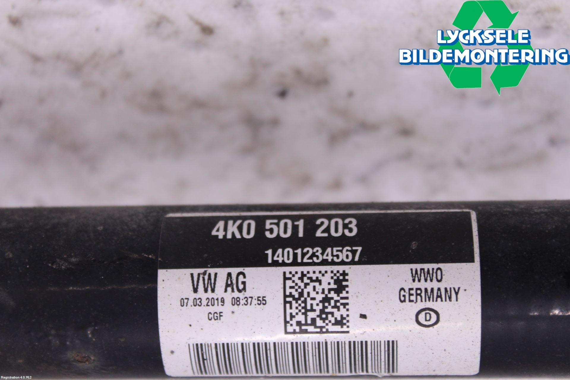 Audi A6 F2/C8 19- Drivaxel Bak Vänster