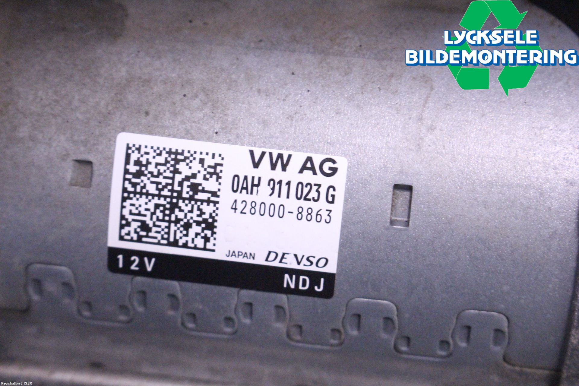 Volkswagen VW GOLF / E-GOLF VII 13-20 Startmotor