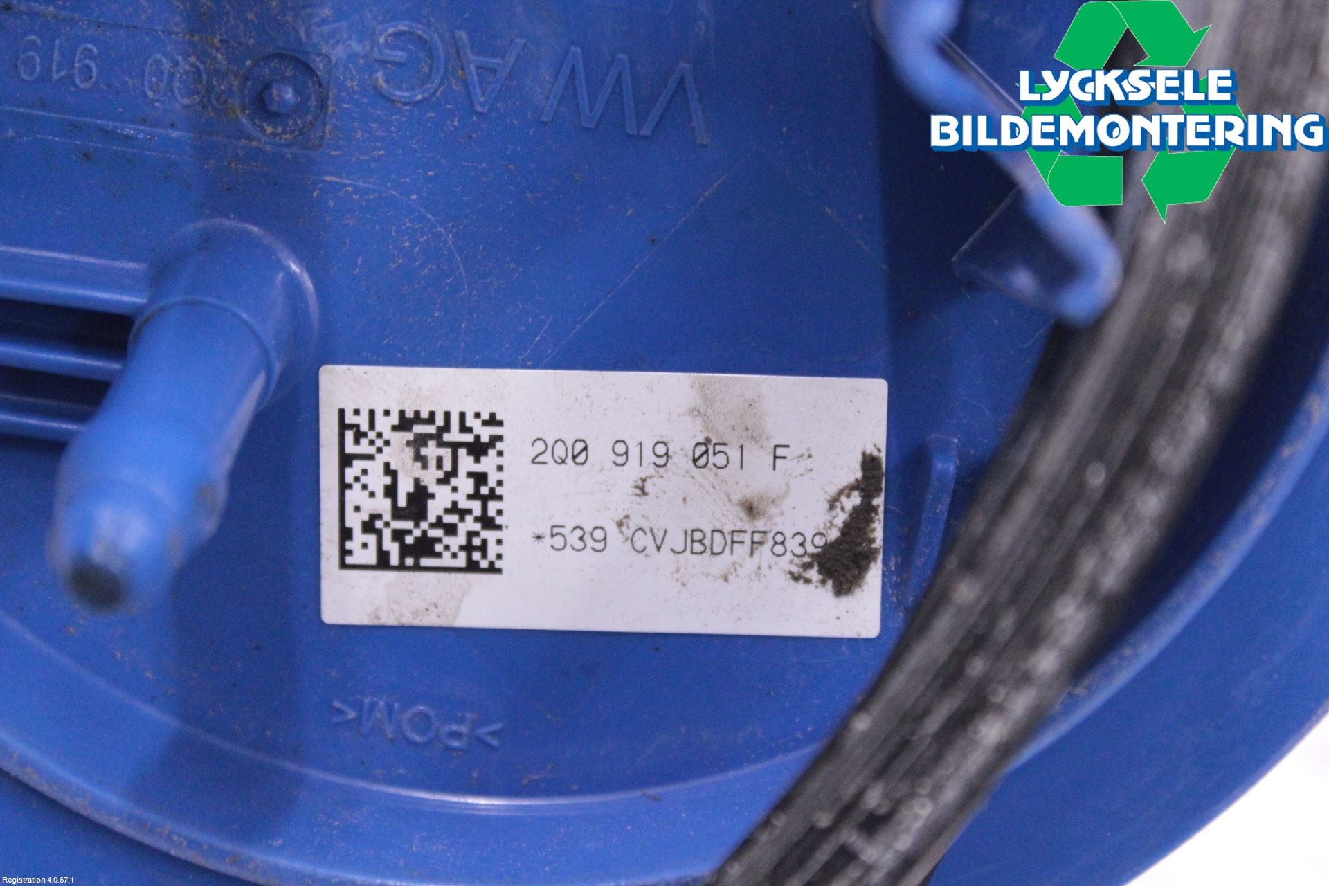 Volkswagen VW T-CROSS 19- Bränslepump El