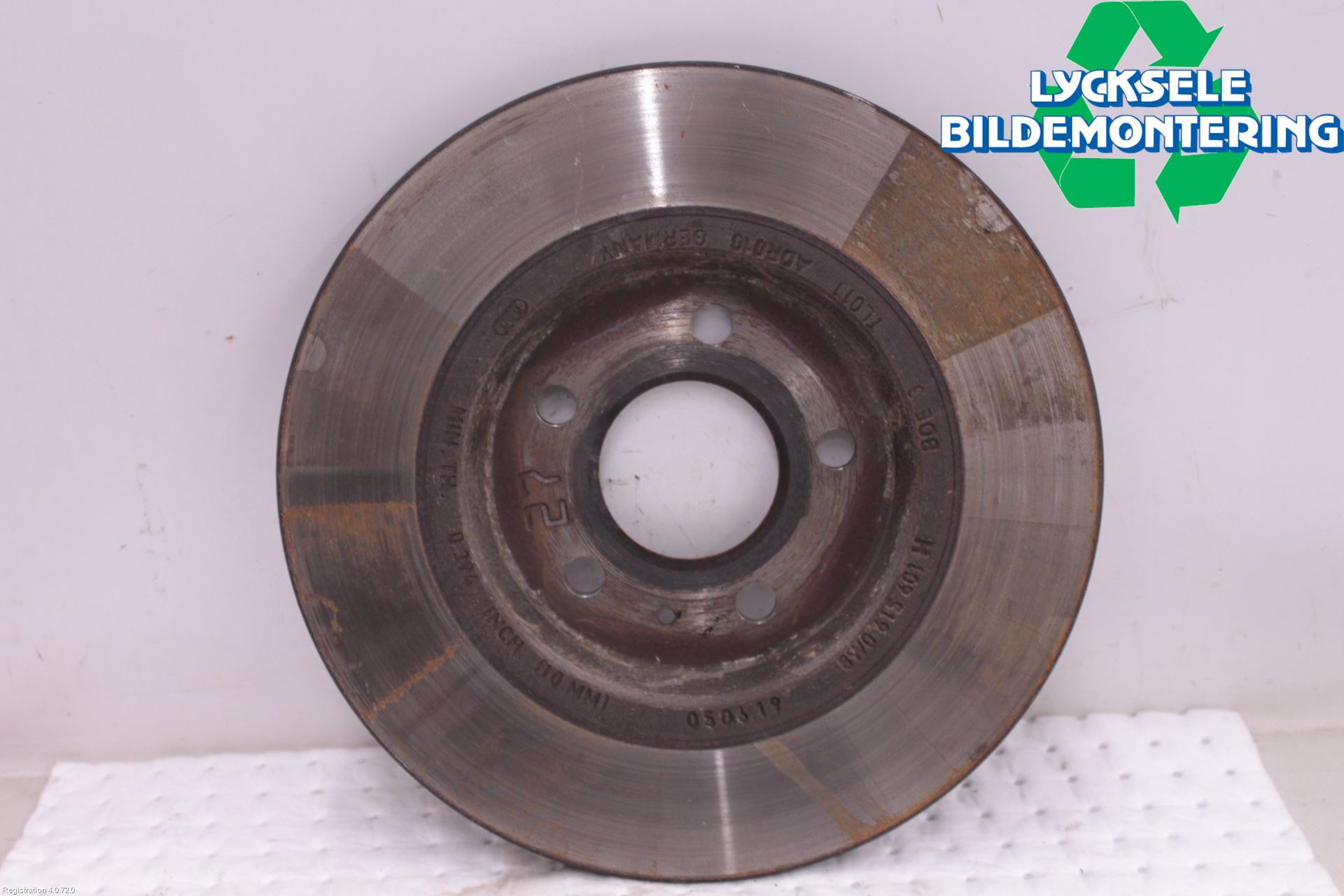 Audi A4/S4 B9 20- Bromsskiva Bak