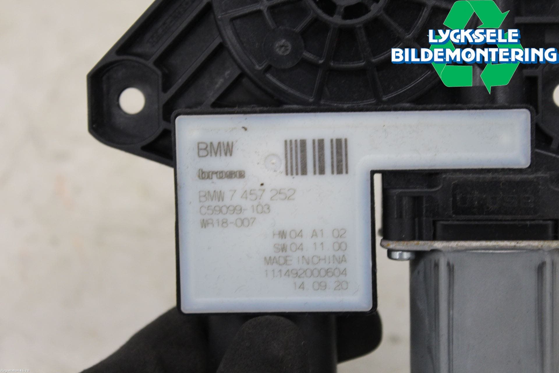 BMW 5 G30/G31/F90 17-23 Fönsterhissmotor