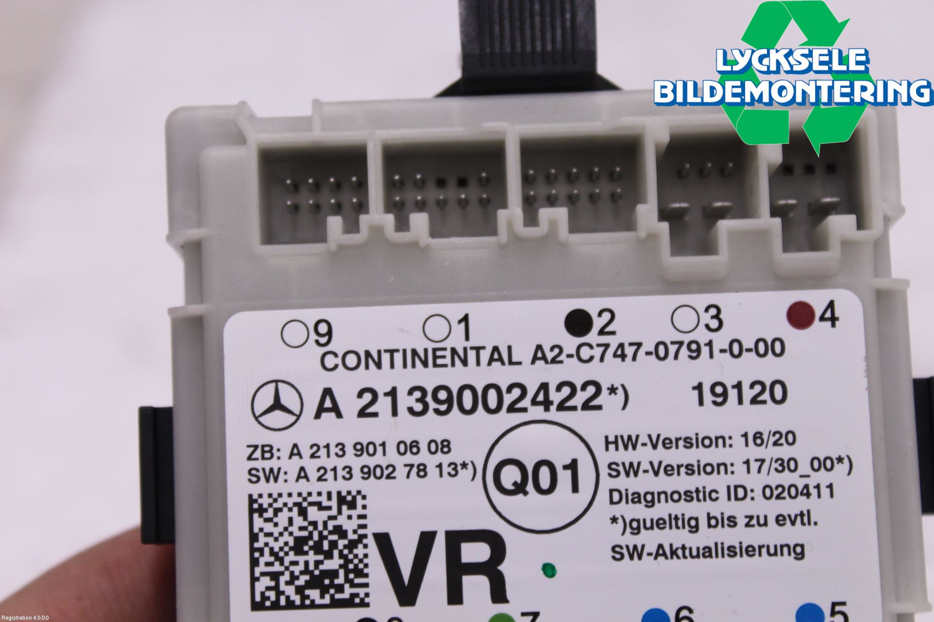 Mercedes-Benz MB E-KLASS (W213) 16-23 Styrenhet Dörr