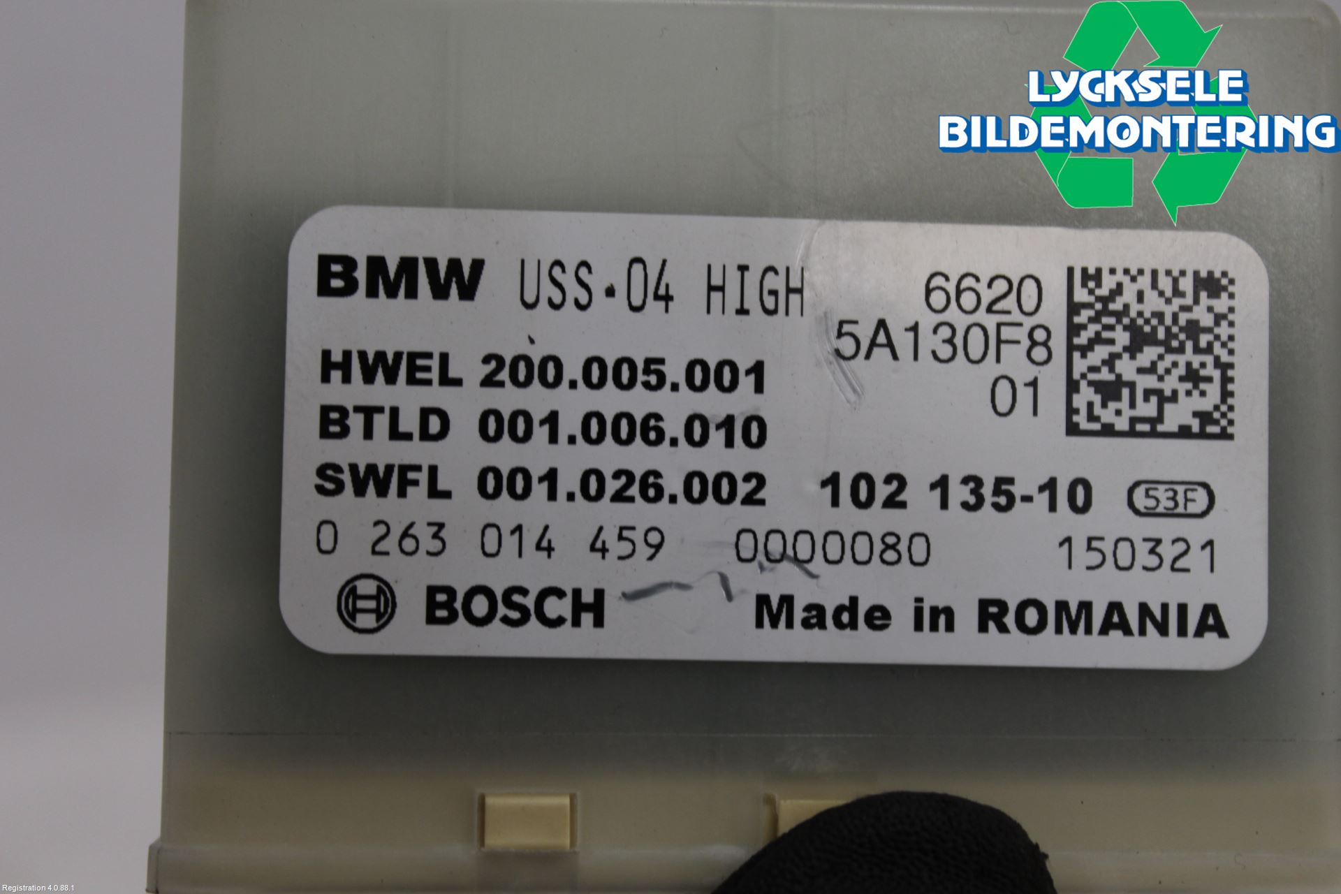 BMW 3 G20/G21/G80/G81 19- Styrenhet Parkeringshjälp