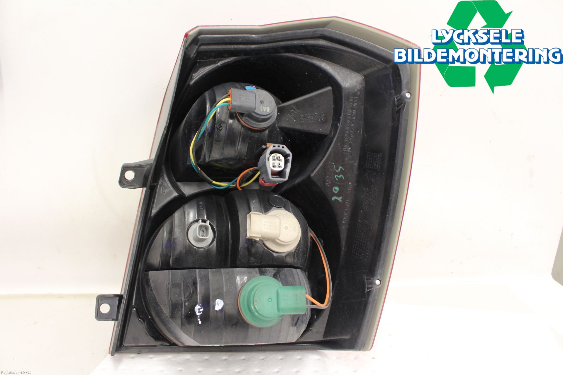 Dodge CALIBER Bakljus Vänster