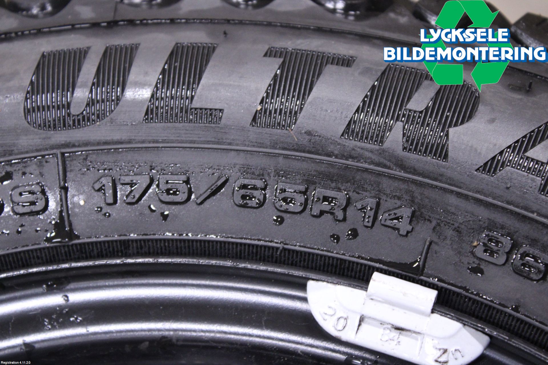 Hyundai i10 LA 20- Vinterdäck Plåtfälg 4St