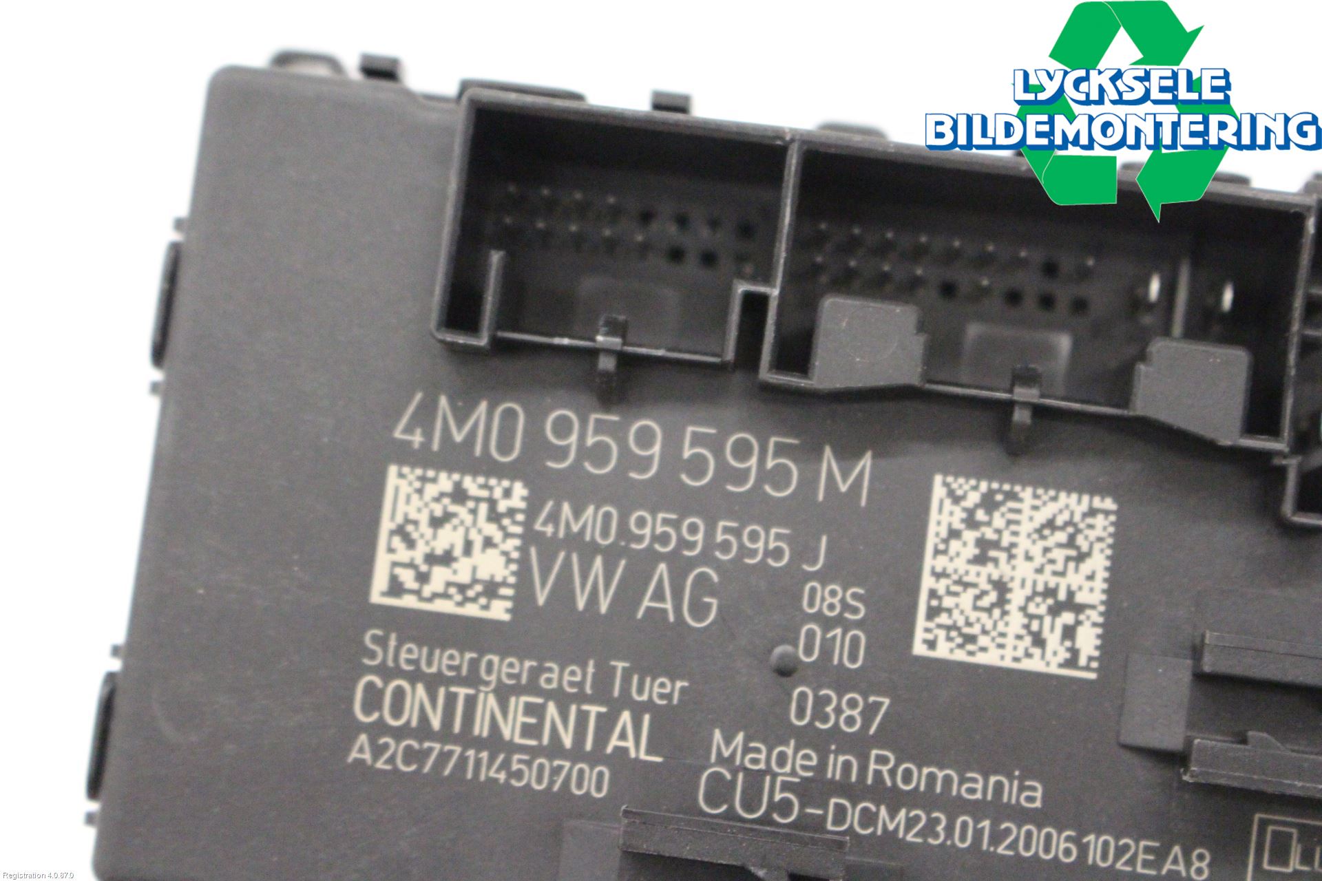 Audi E-TRON, S GE 19- Styrenhet Dörr