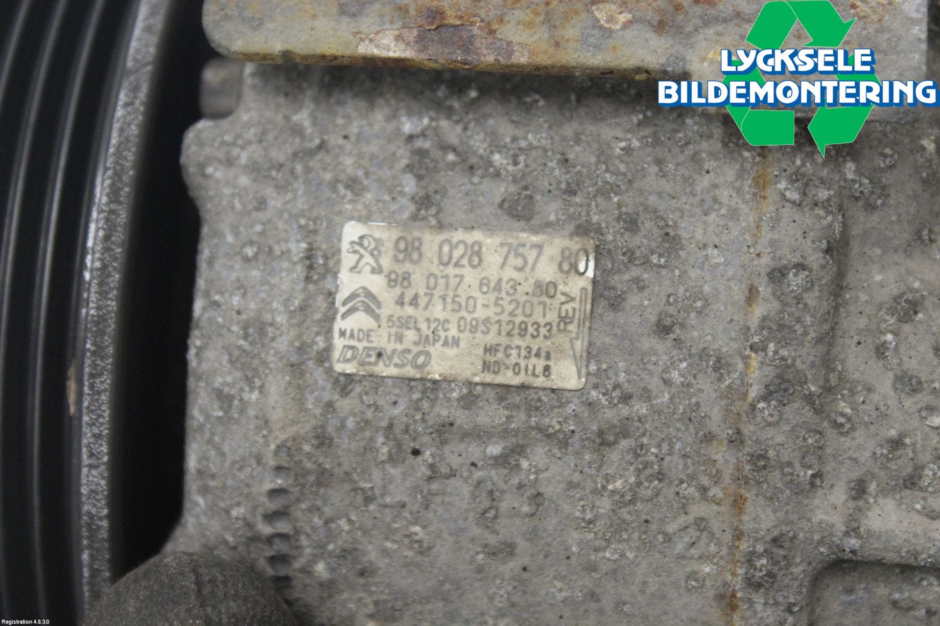 Citroen BERLINGO 08-18 Ac Kompressor