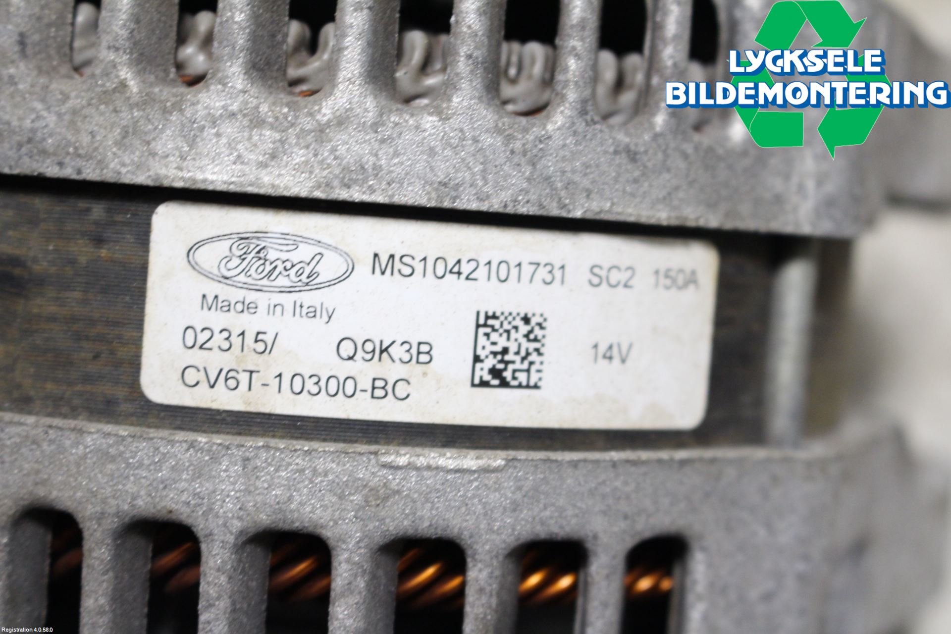 Ford FIESTA 13-17 Generator