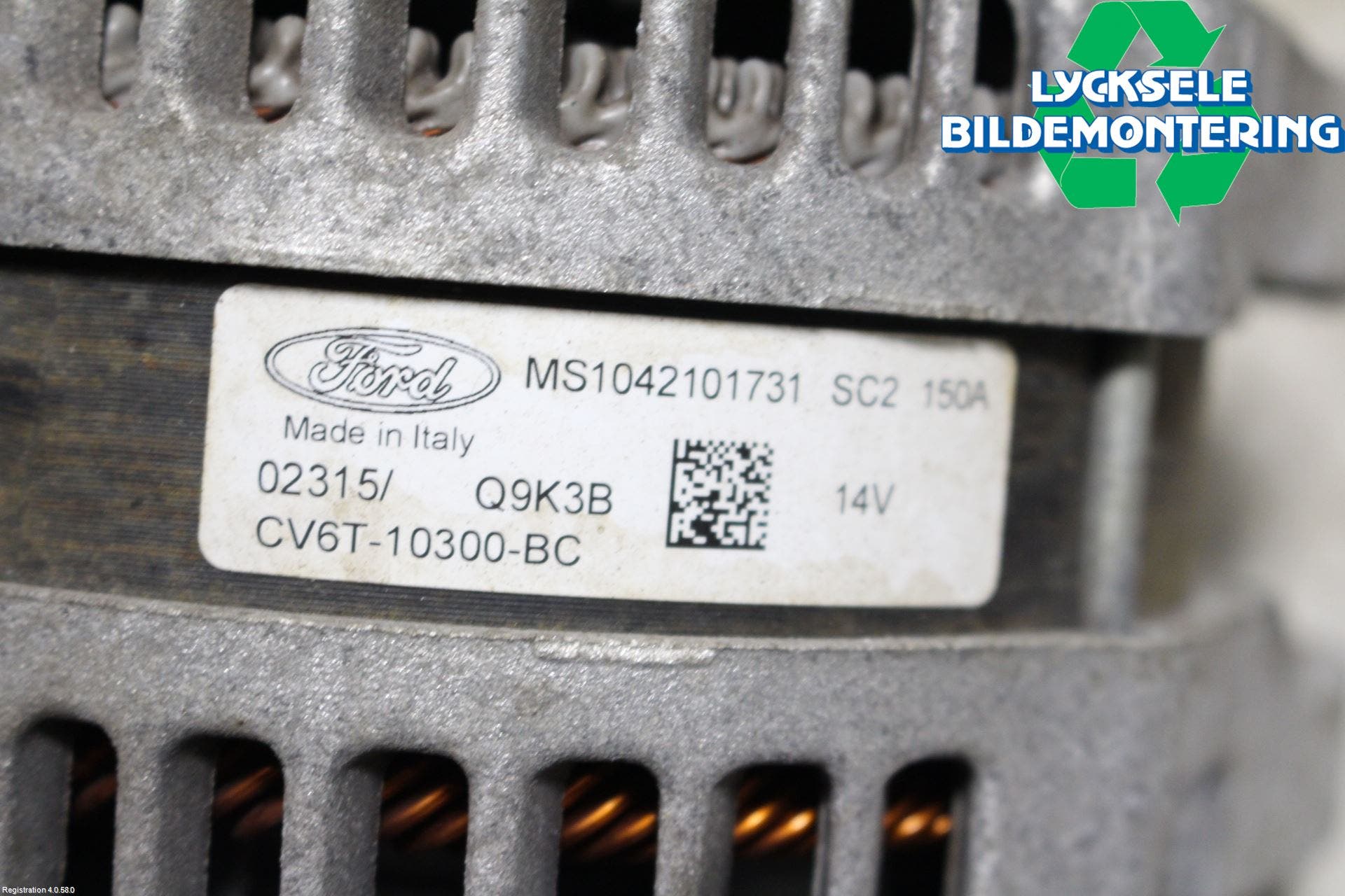 Ford FIESTA 13-17 Generator