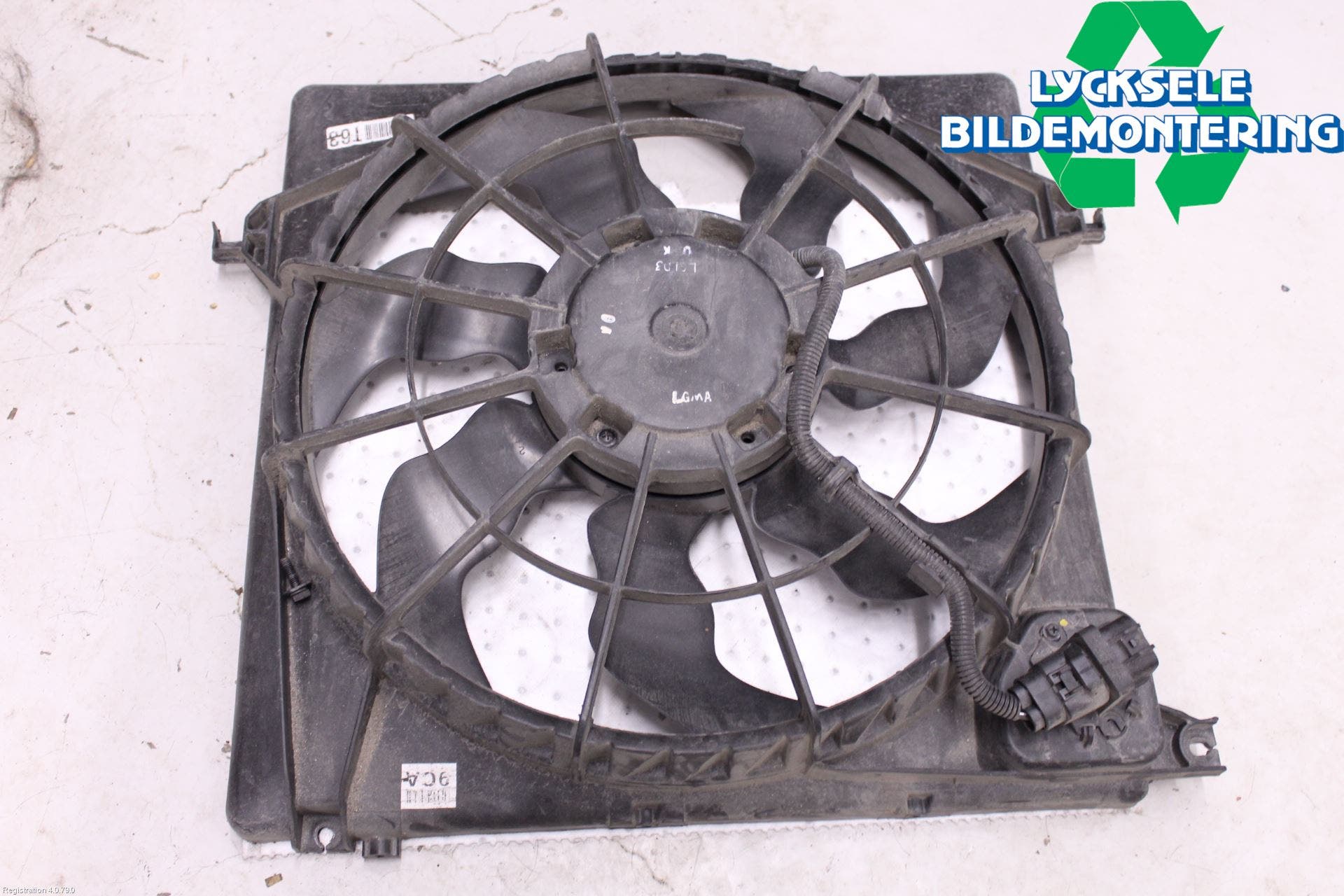 Hyundai SANTA FE 13-18 Kylfläkt El