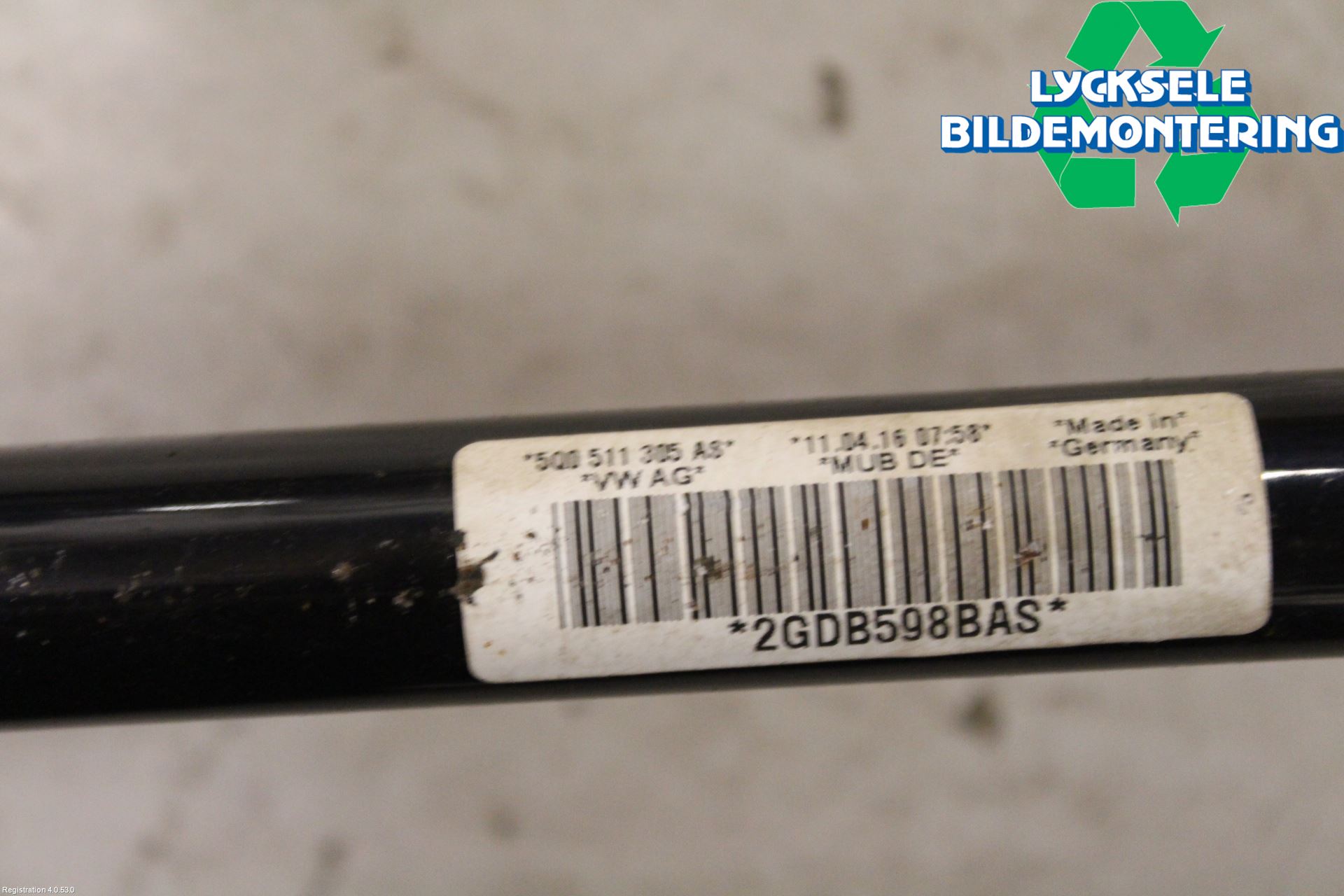 Volkswagen VW PASSAT 15-19 Krängningshämmare Bak