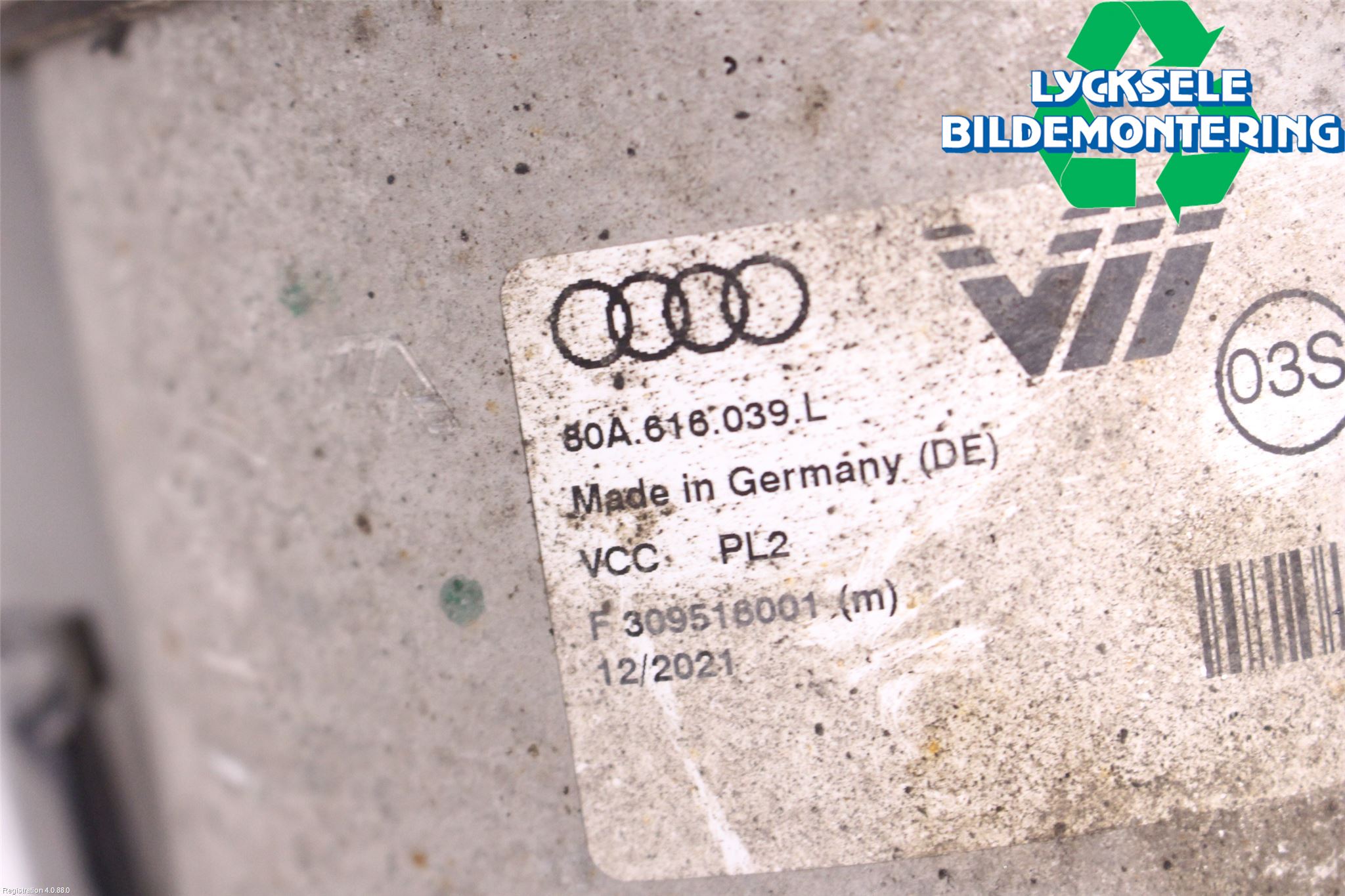 Audi Q5/SQ5 17- Fjäderben Fram Höger