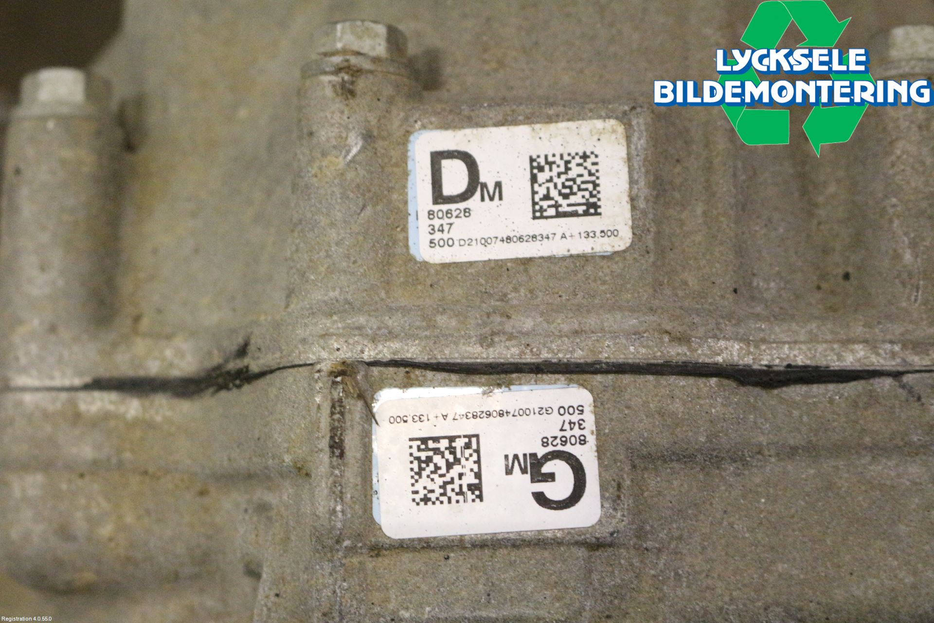 Volkswagen VW AMAROK 2H 10-22 Framvagn Diffrential