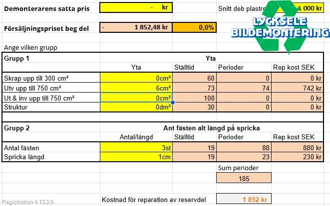 Volkswagen VW T-ROC 18- Stötfångarbeklädnad Bak