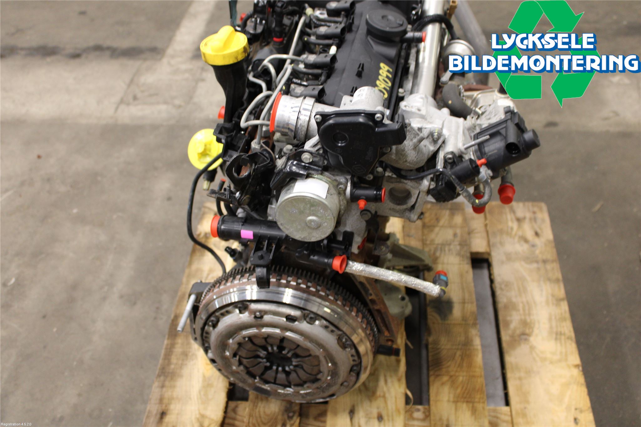 Renault LAGUNA III 08-10 Motor Diesel