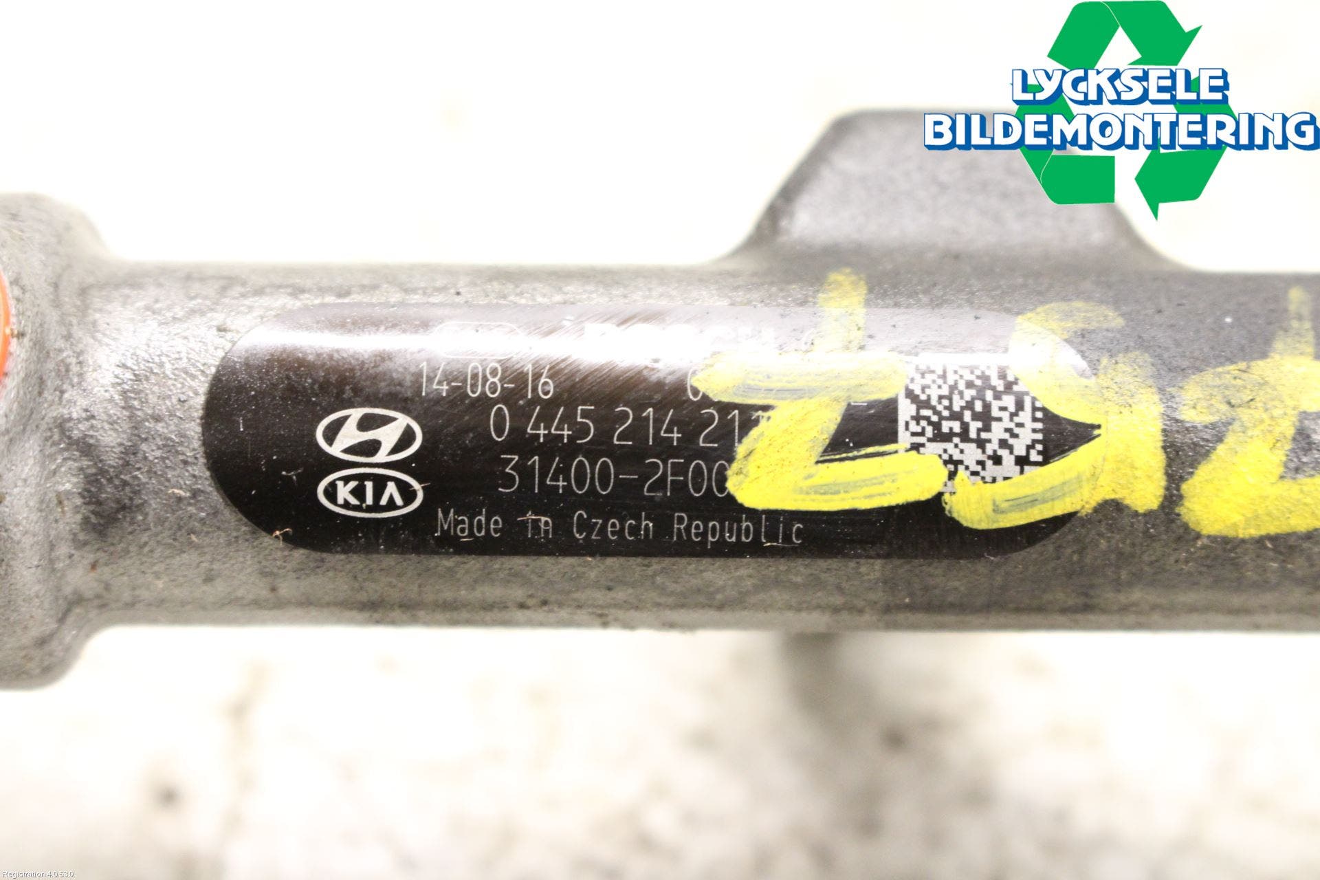 Kia SPORTAGE (SL) 11-15 Inj. Fuelrail