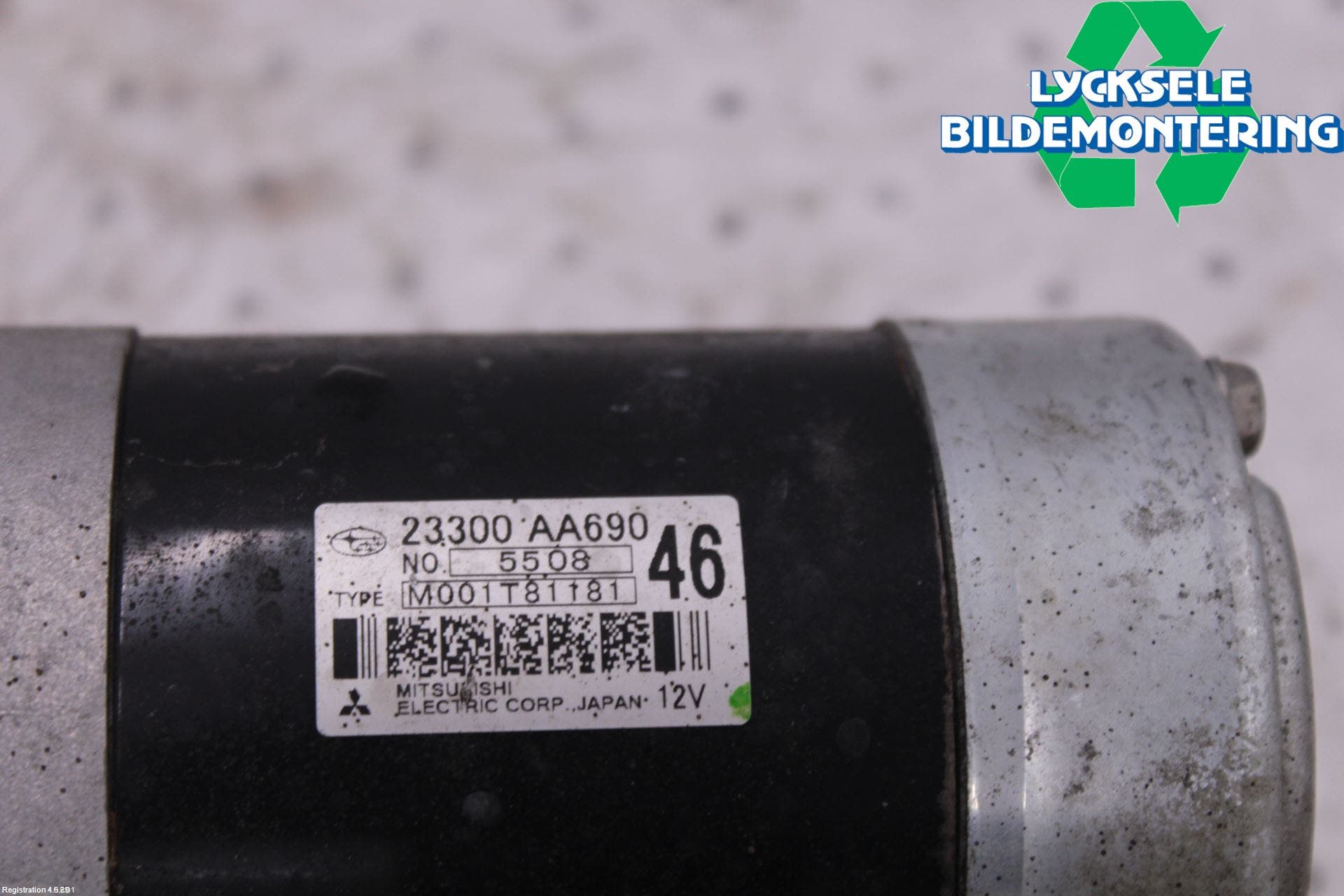 Subaru XV 12-17 Startmotor