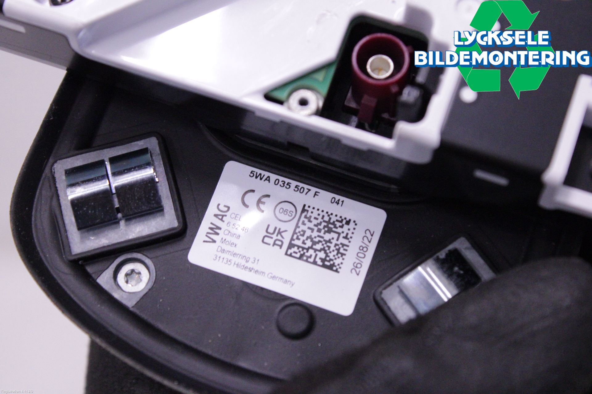 Volkswagen VW GOLF / E-GOLF VIII 20- Antenn