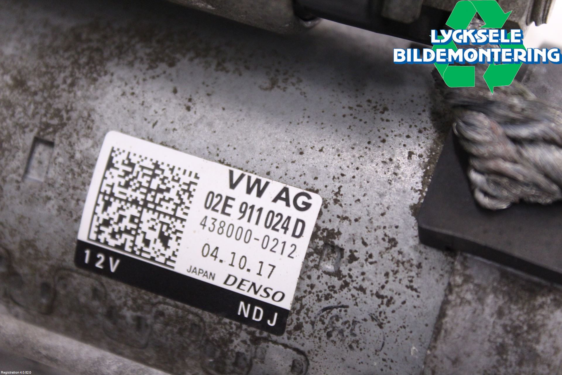Volkswagen VW CADDY 16-20 Startmotor