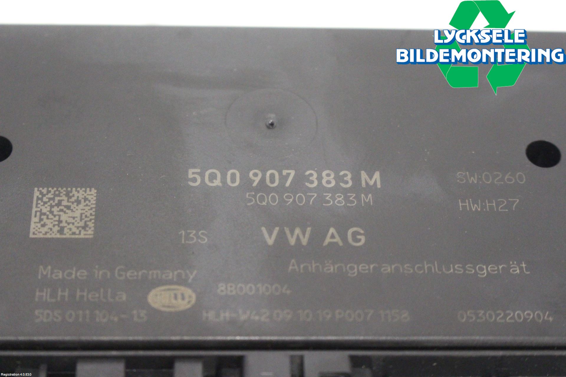 Skoda SUPERB 16-24 Styrenhet Dragkrok