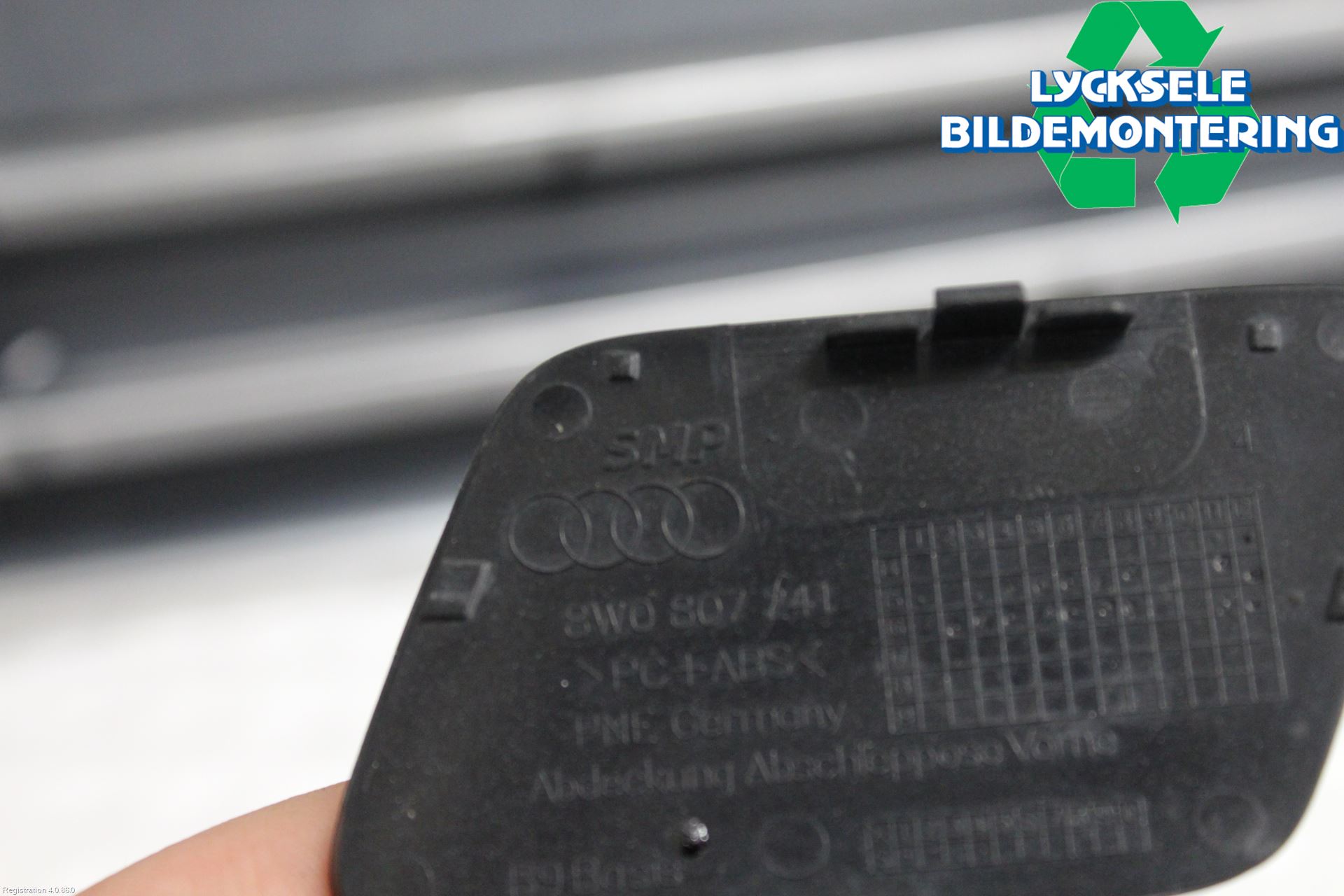 Audi A4/S4 B9 16-19 Stötfångardel Fram Hö