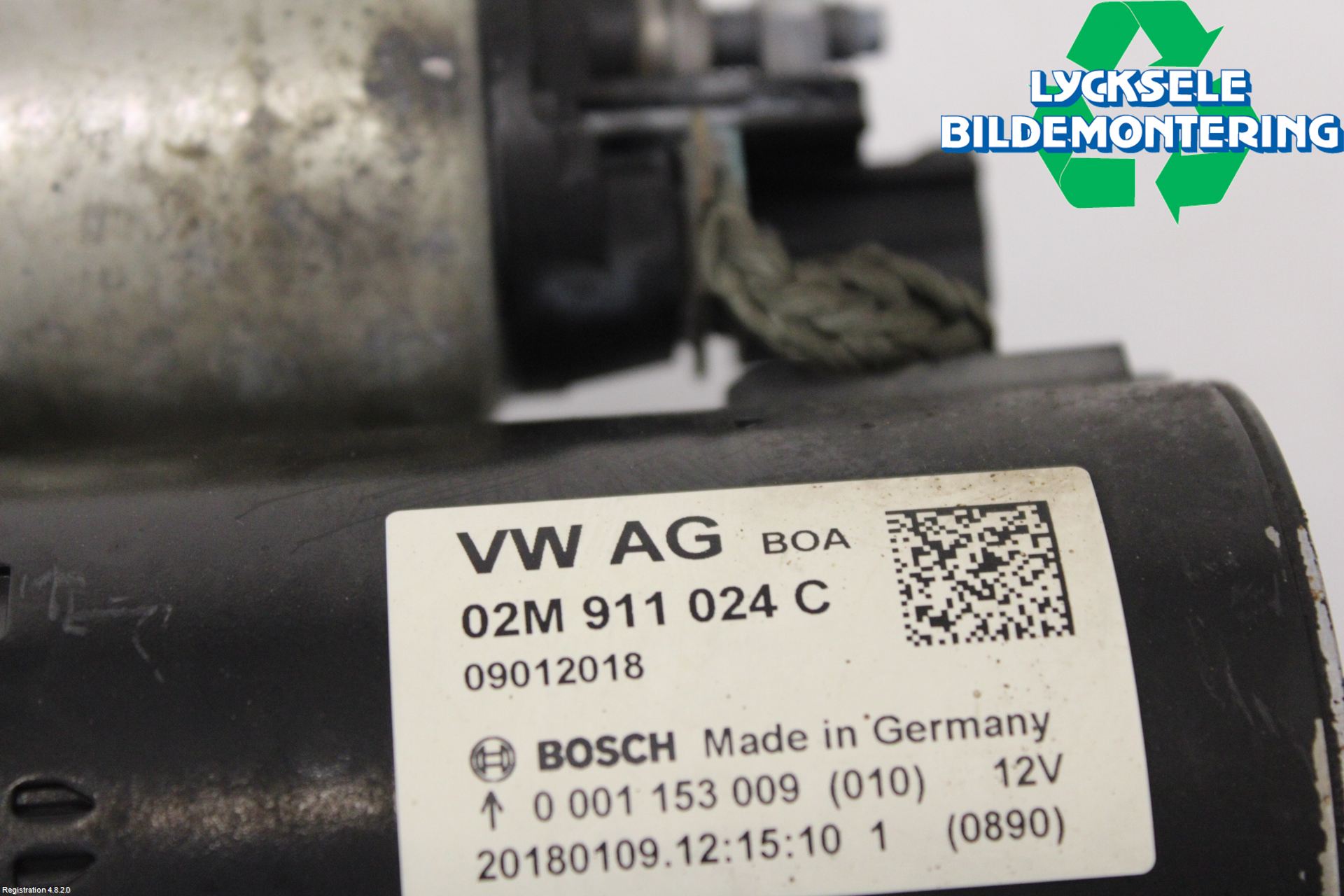 Volkswagen VW CADDY 16-20 Startmotor Diesel